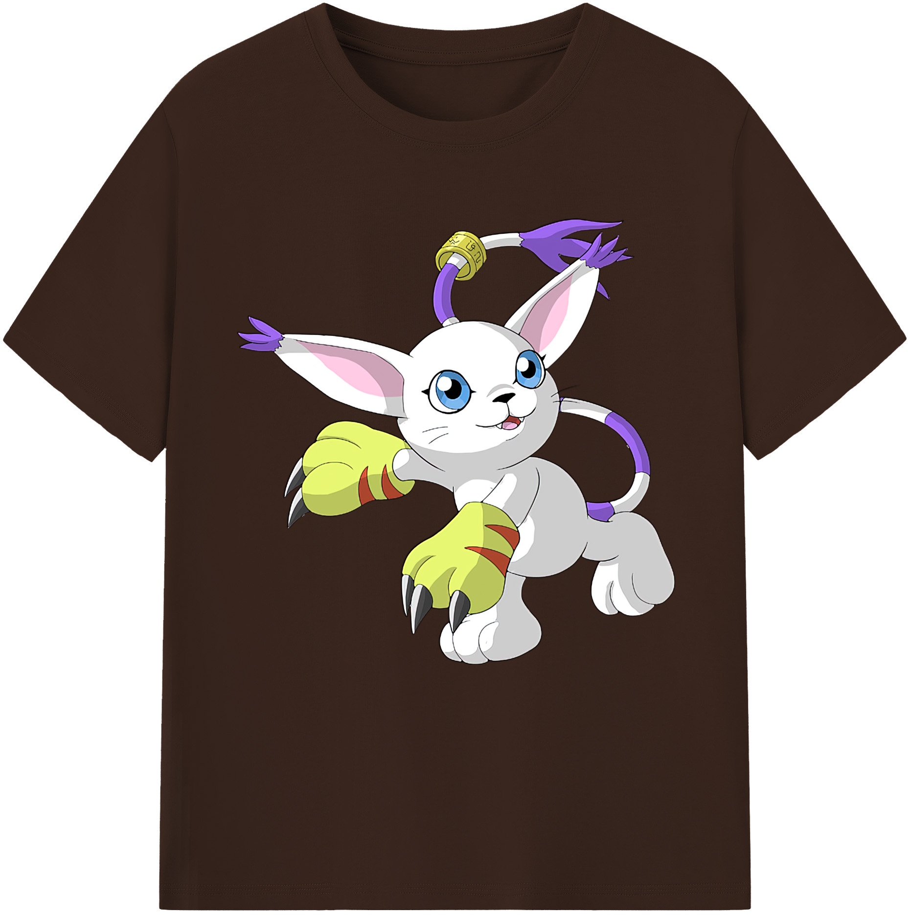（画像用） Digimon デジタルモンスター/デジモン 綿100％半袖Tシャツ（フロントプリント）