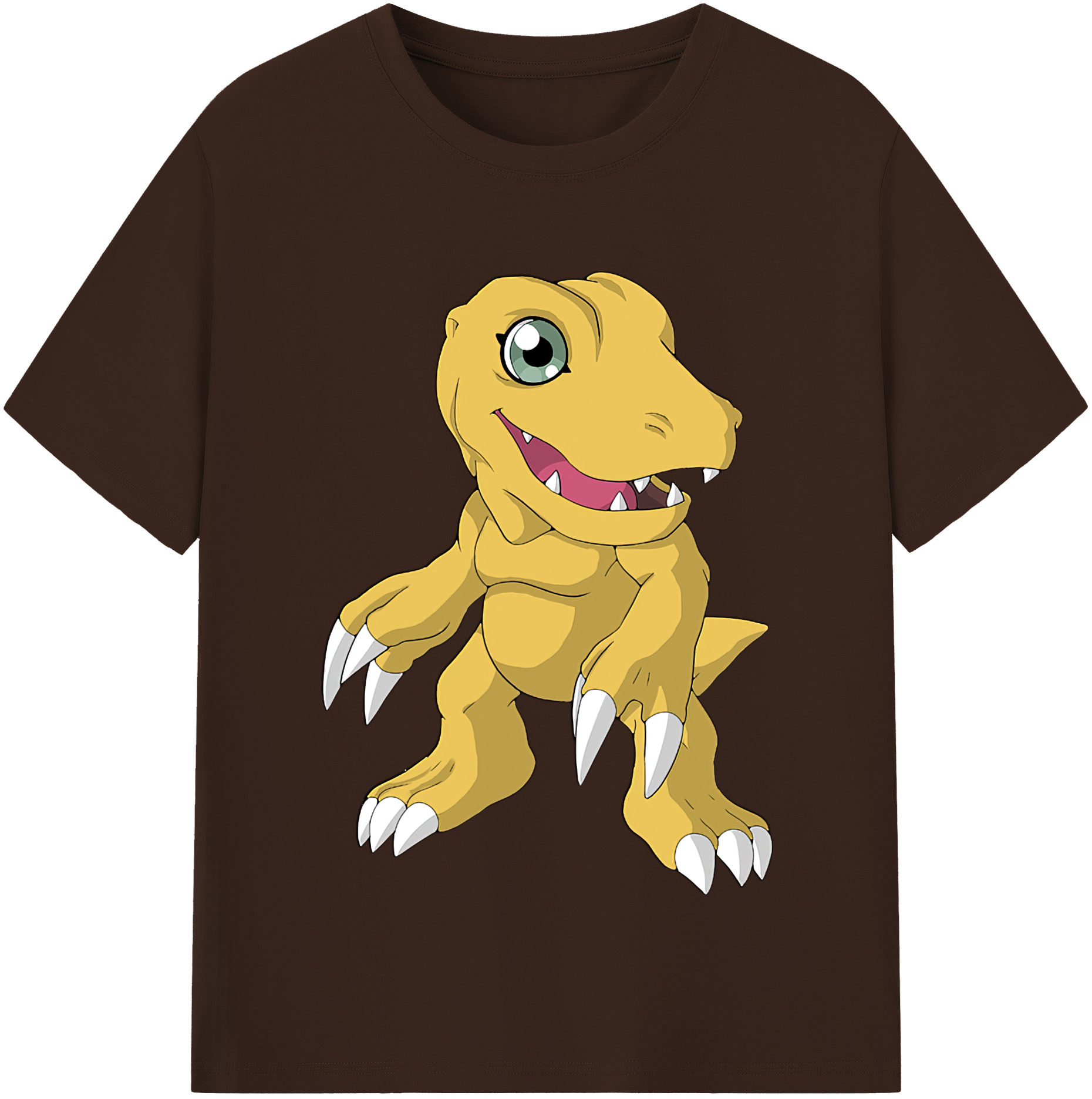 （画像用） Digimon デジタルモンスター/デジモン 綿100％半袖Tシャツ（フロントプリント）