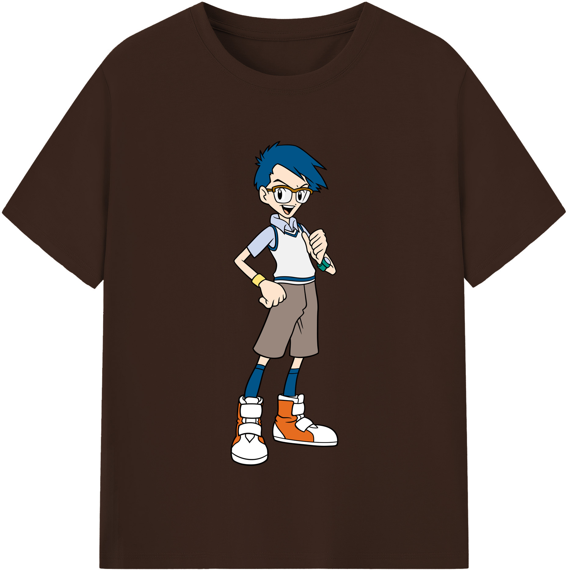 （画像用） Digimon デジタルモンスター/デジモン 綿100％半袖Tシャツ（フロントプリント）