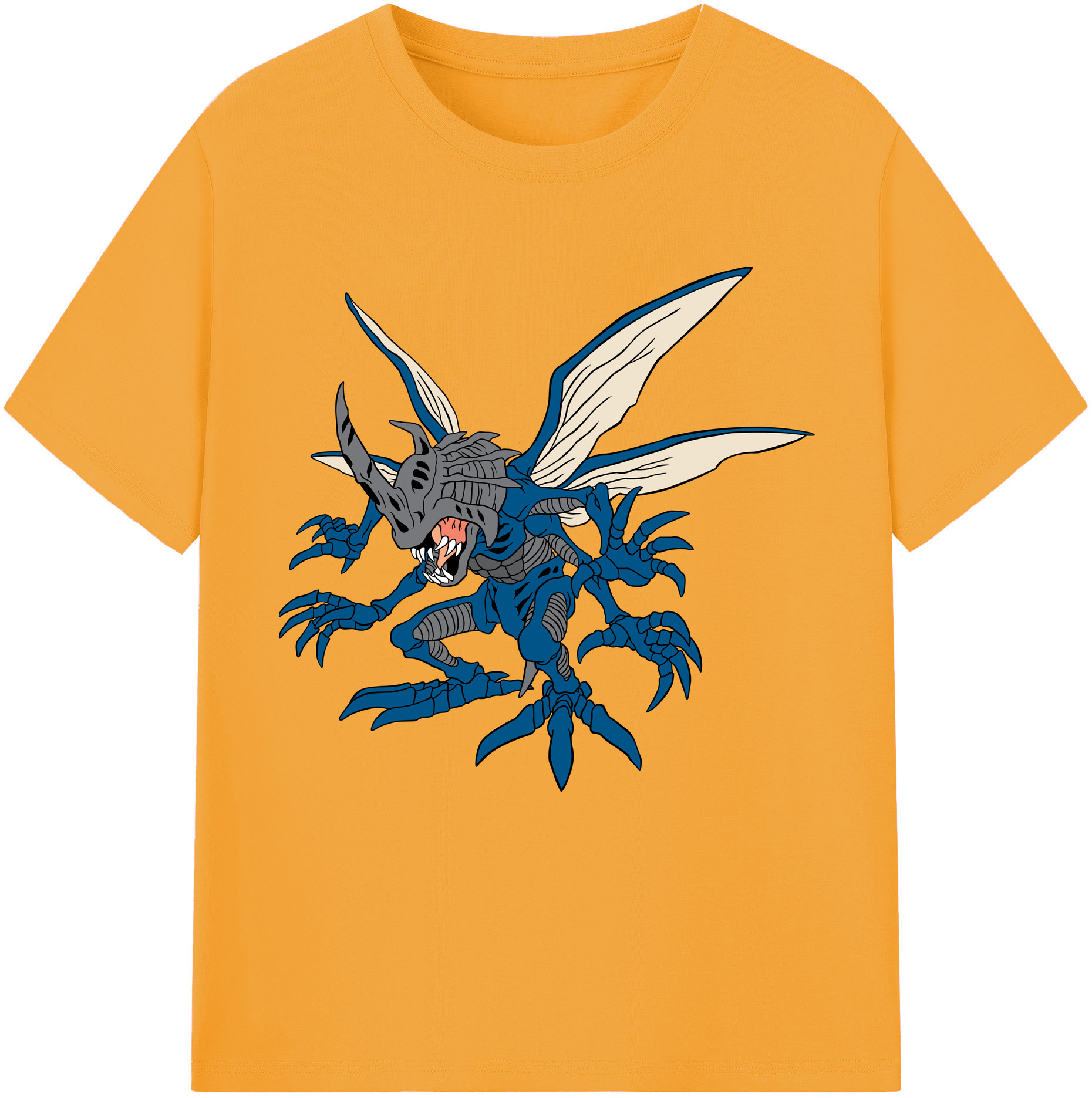 （画像用） Digimon デジタルモンスター/デジモン 綿100％半袖Tシャツ（フロントプリント）