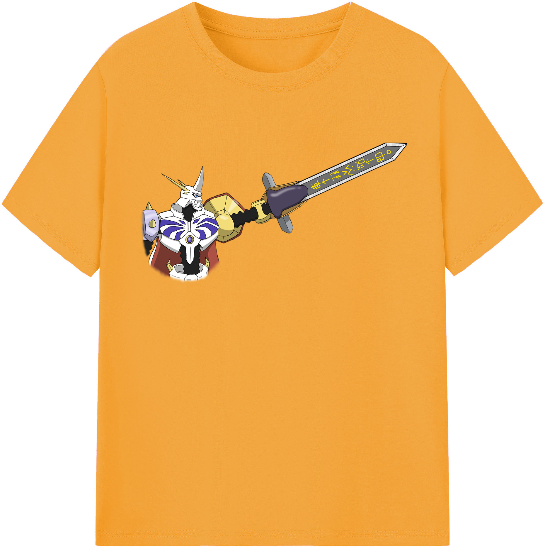 （画像用） Digimon デジタルモンスター/デジモン 綿100％半袖Tシャツ（フロントプリント）