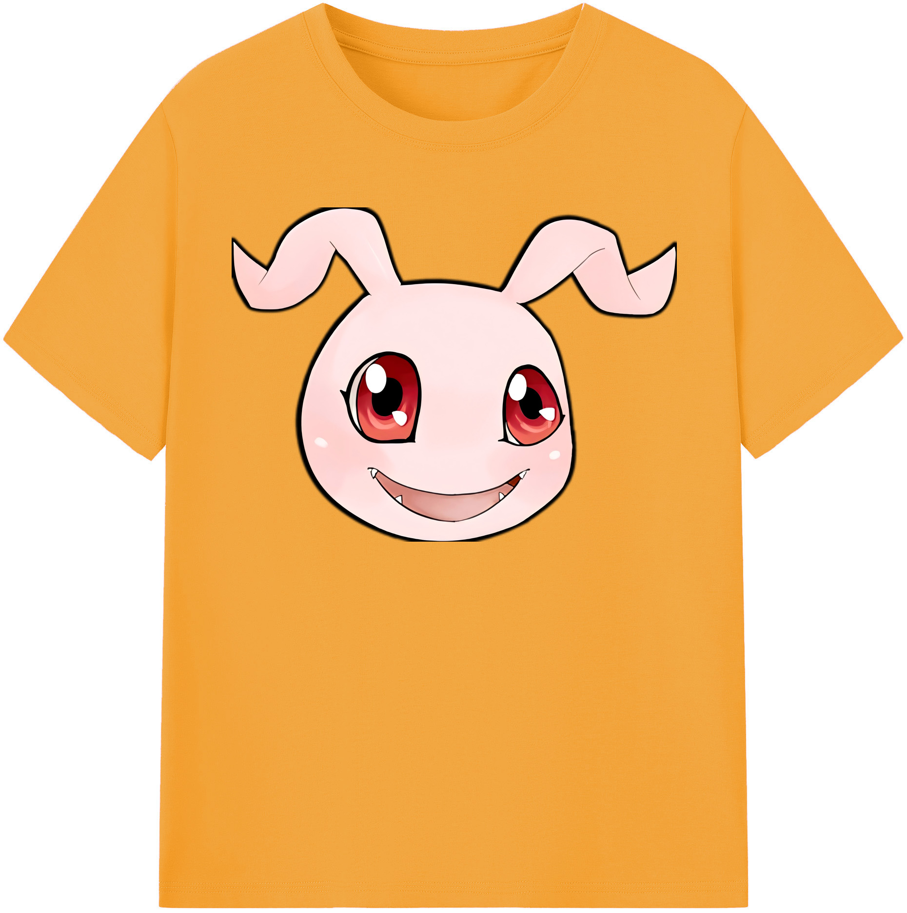 （画像用） Digimon デジタルモンスター/デジモン 綿100％半袖Tシャツ（フロントプリント）