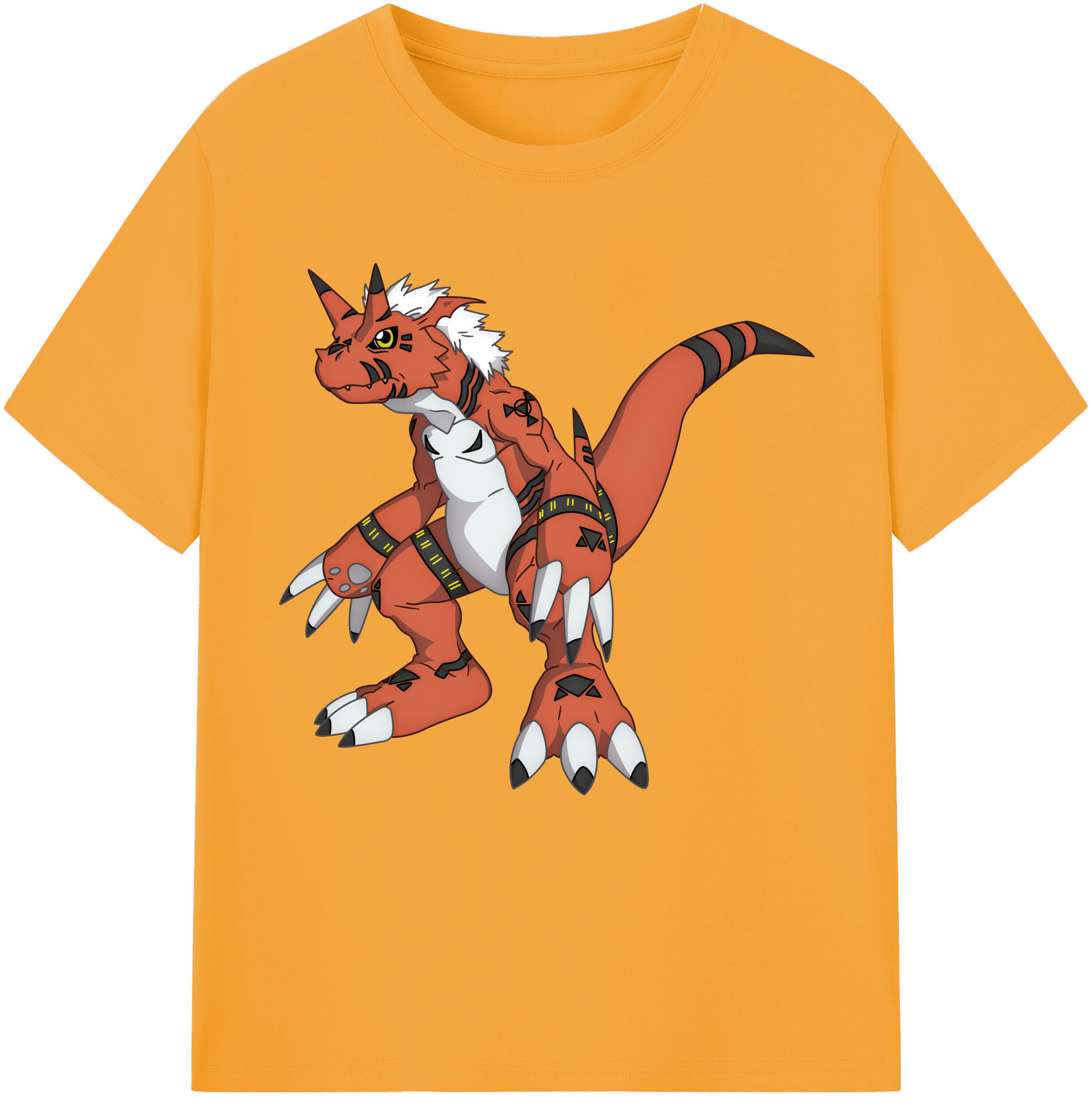 （画像用） Digimon デジタルモンスター/デジモン 綿100％半袖Tシャツ（フロントプリント）