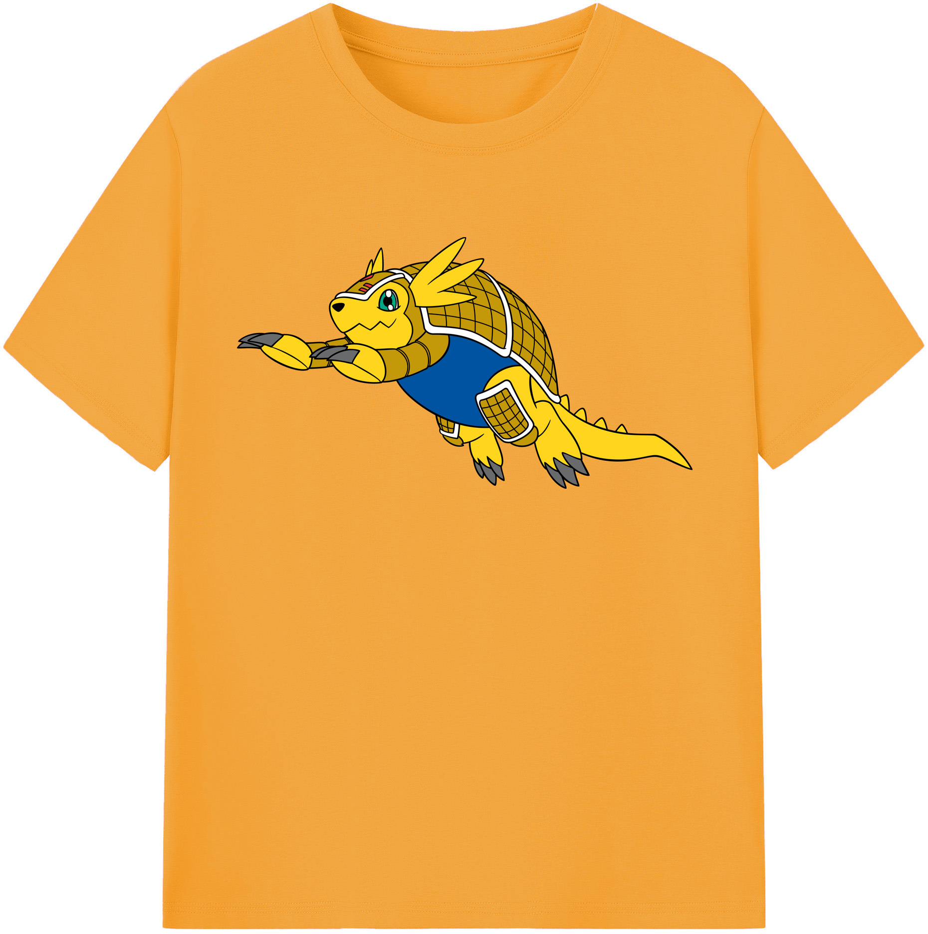 （画像用） Digimon デジタルモンスター/デジモン 綿100％半袖Tシャツ（フロントプリント）