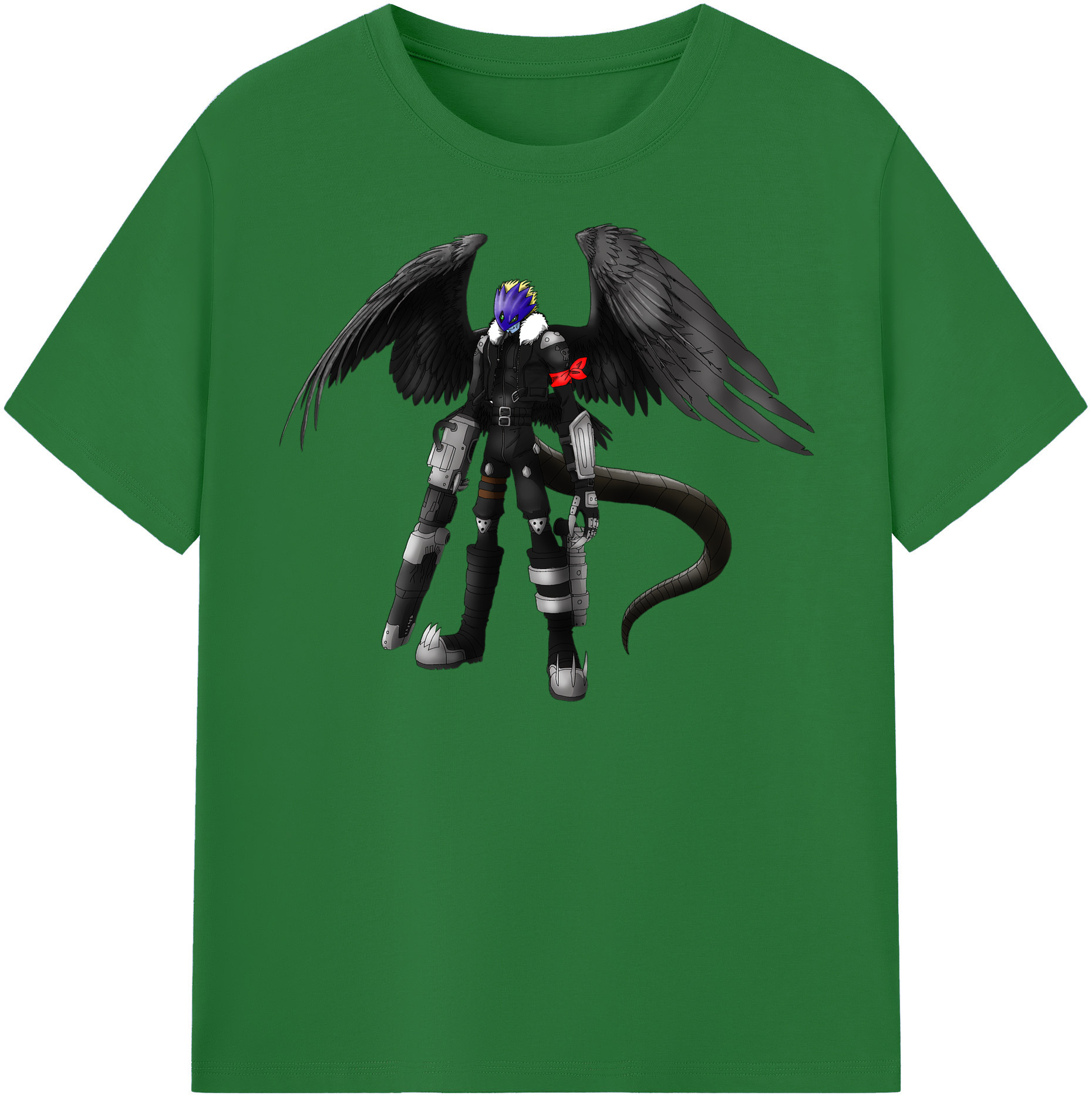 （画像用） Digimon デジタルモンスター/デジモン 綿100％半袖Tシャツ（フロントプリント）