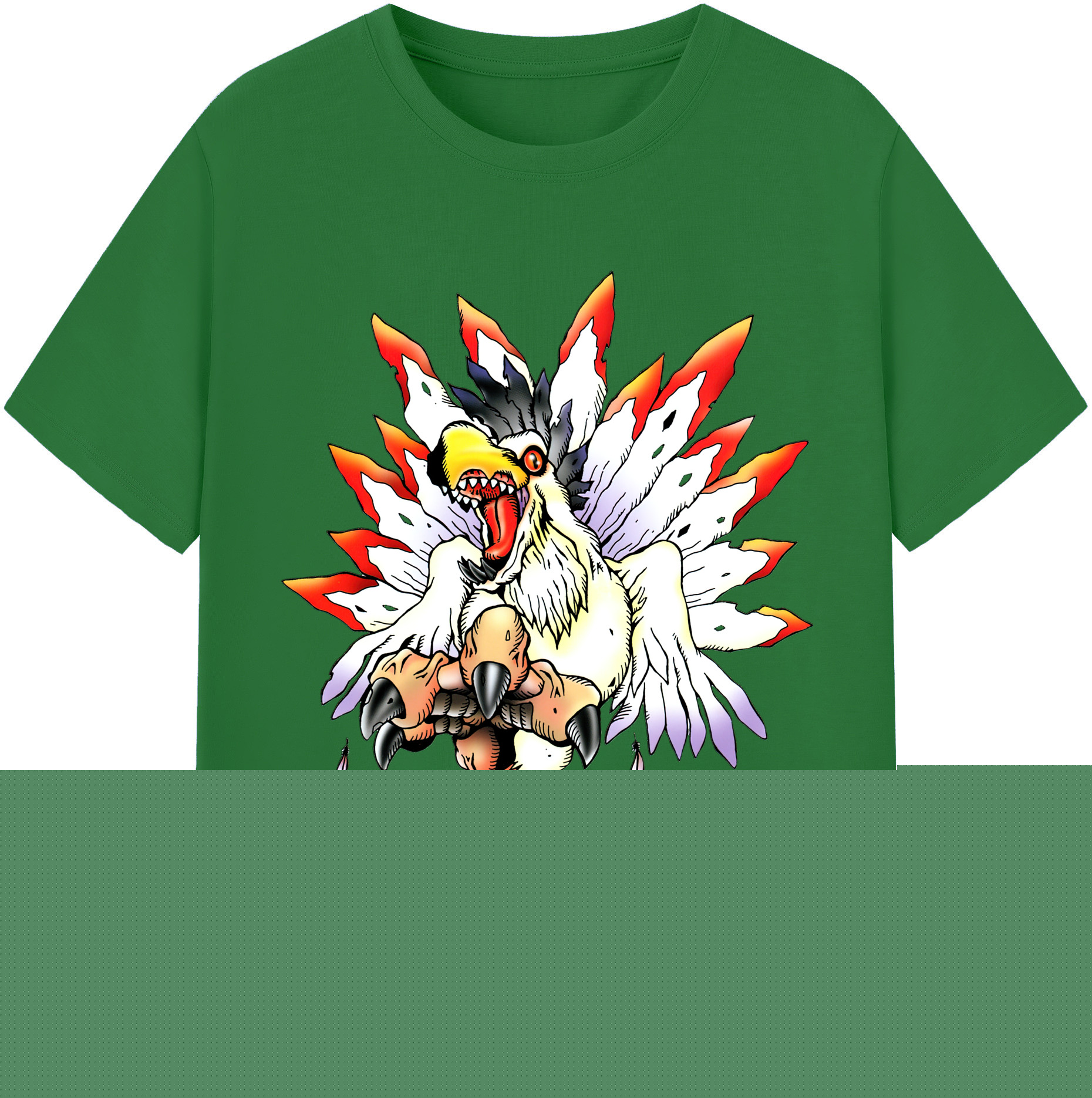 （画像用） Digimon デジタルモンスター/デジモン 綿100％半袖Tシャツ（フロントプリント）