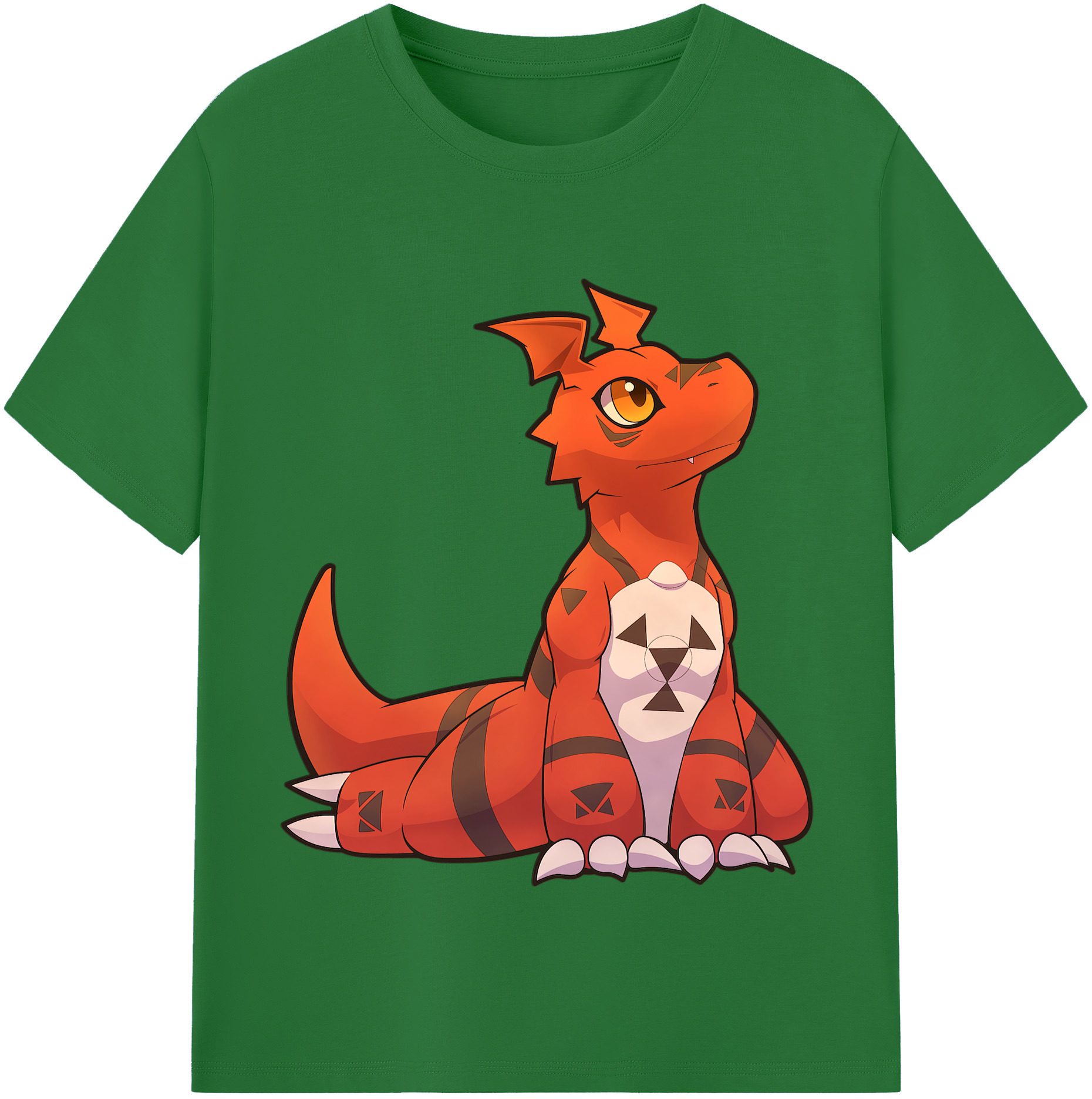（画像用） Digimon デジタルモンスター/デジモン 綿100％半袖Tシャツ（フロントプリント）
