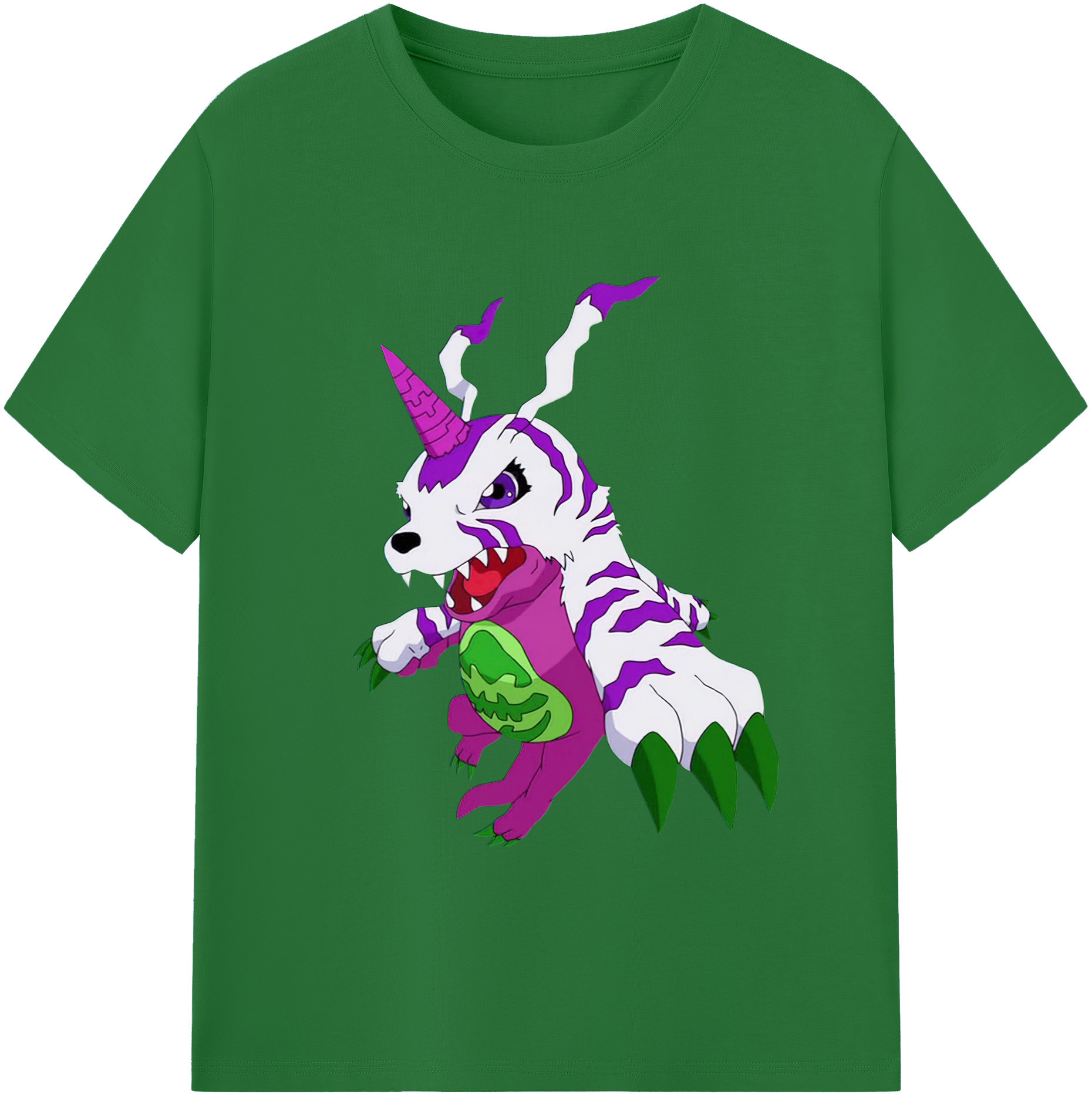 （画像用） Digimon デジタルモンスター/デジモン 綿100％半袖Tシャツ（フロントプリント）