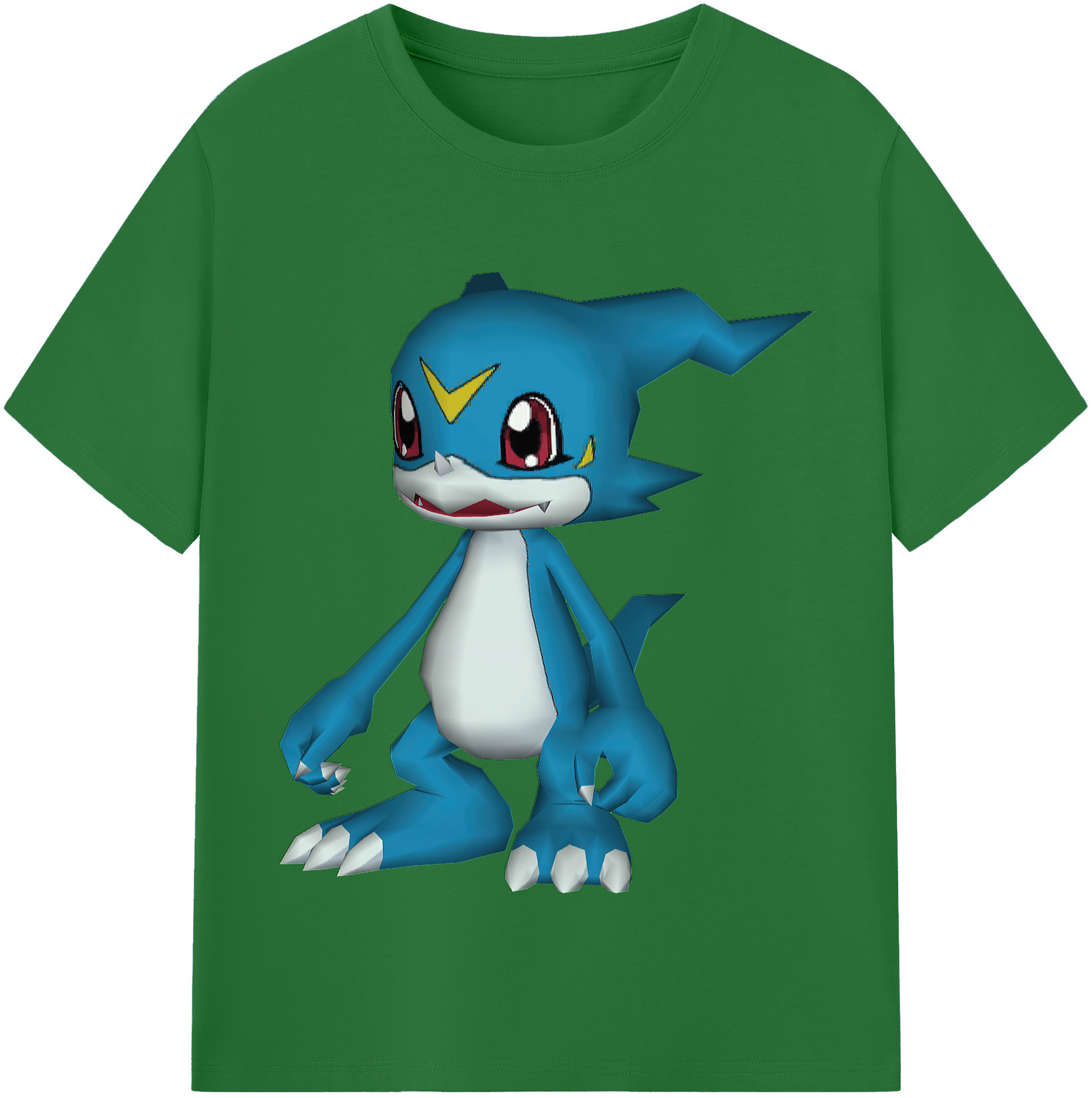 （画像用） Digimon デジタルモンスター/デジモン 綿100％半袖Tシャツ（フロントプリント）