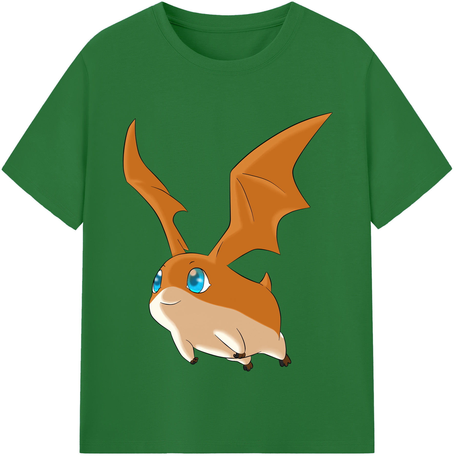 （画像用） Digimon デジタルモンスター/デジモン 綿100％半袖Tシャツ（フロントプリント）