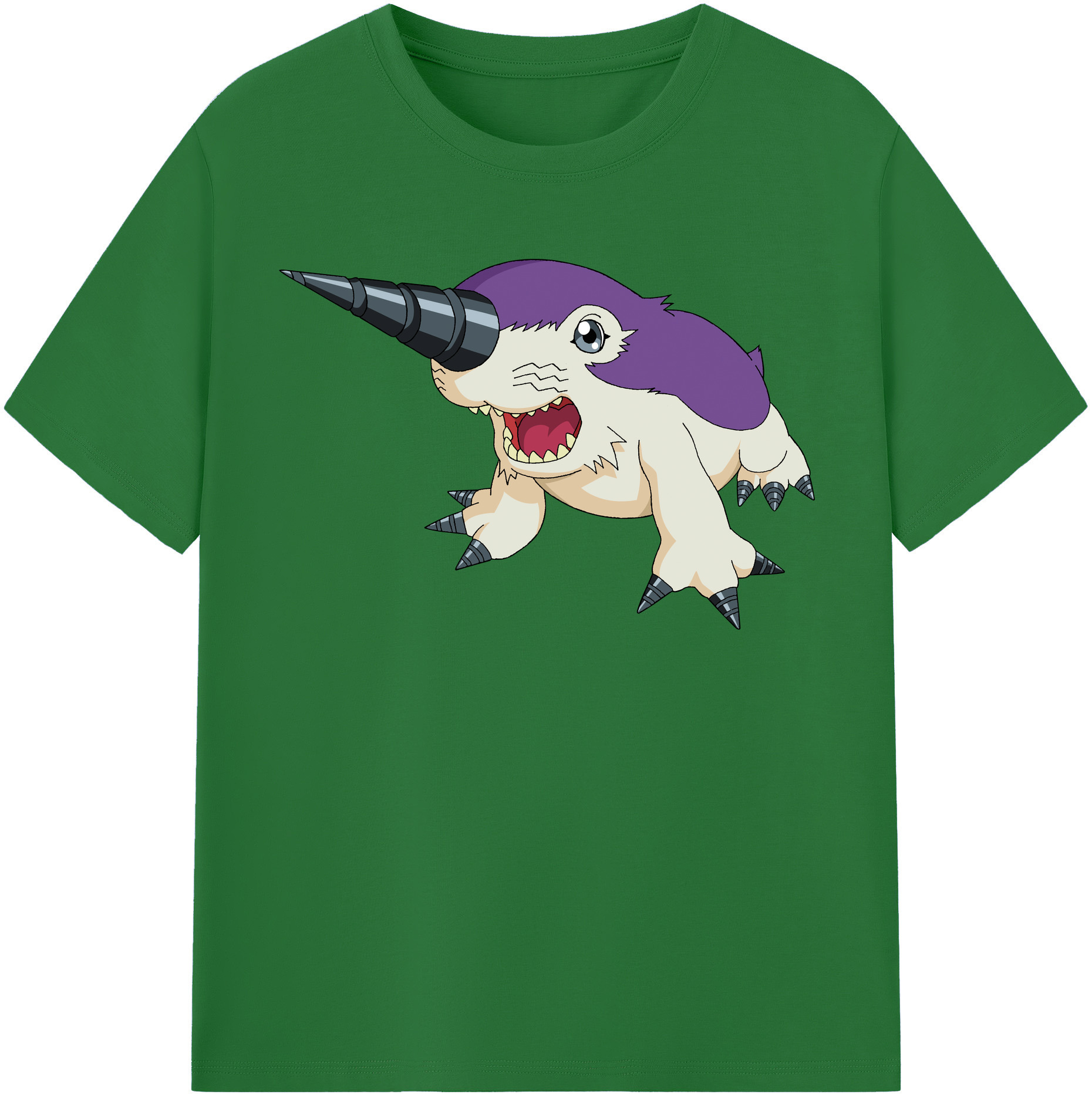 （画像用） Digimon デジタルモンスター/デジモン 綿100％半袖Tシャツ（フロントプリント）