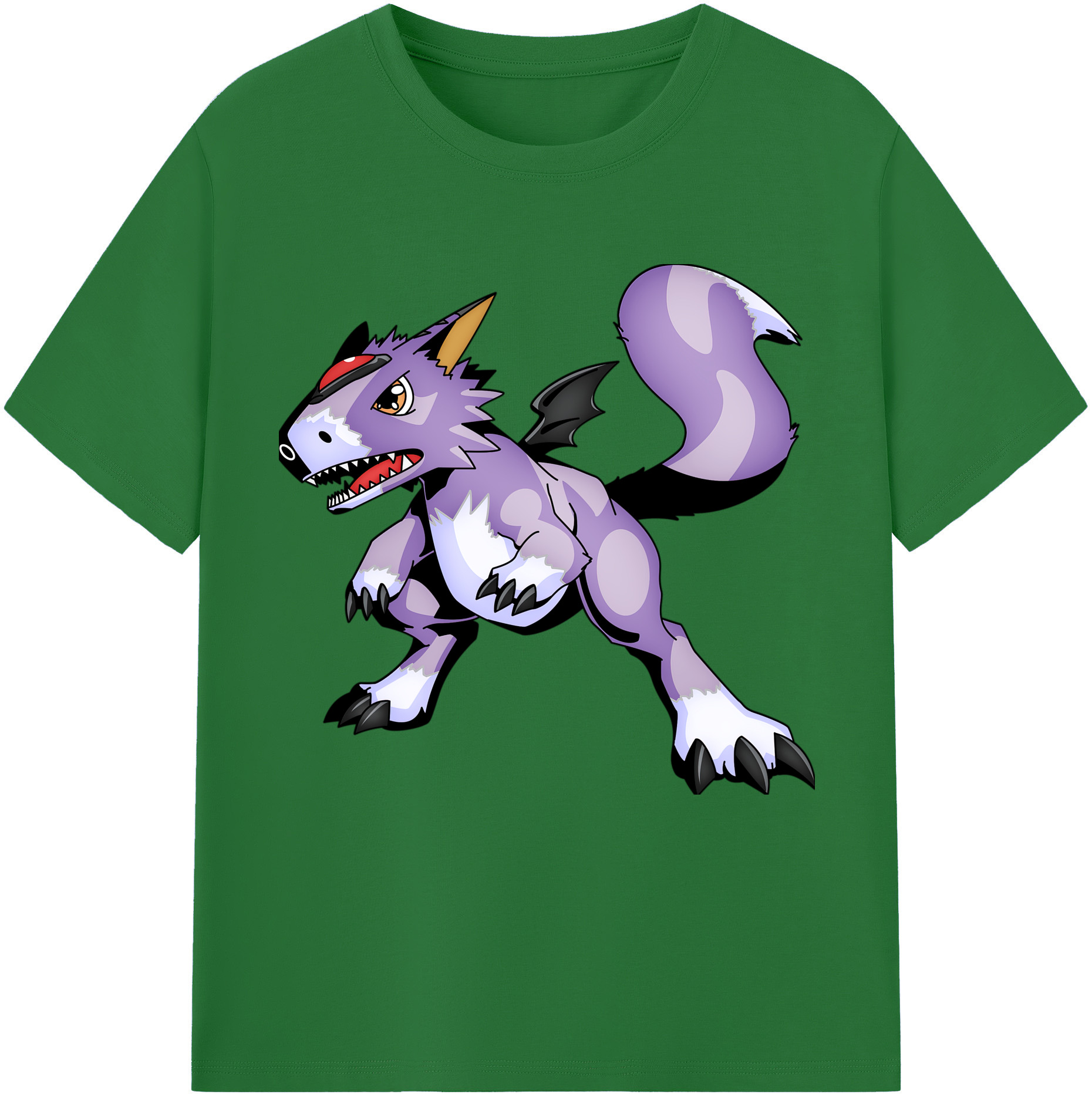 （画像用） Digimon デジタルモンスター/デジモン 綿100％半袖Tシャツ（フロントプリント）