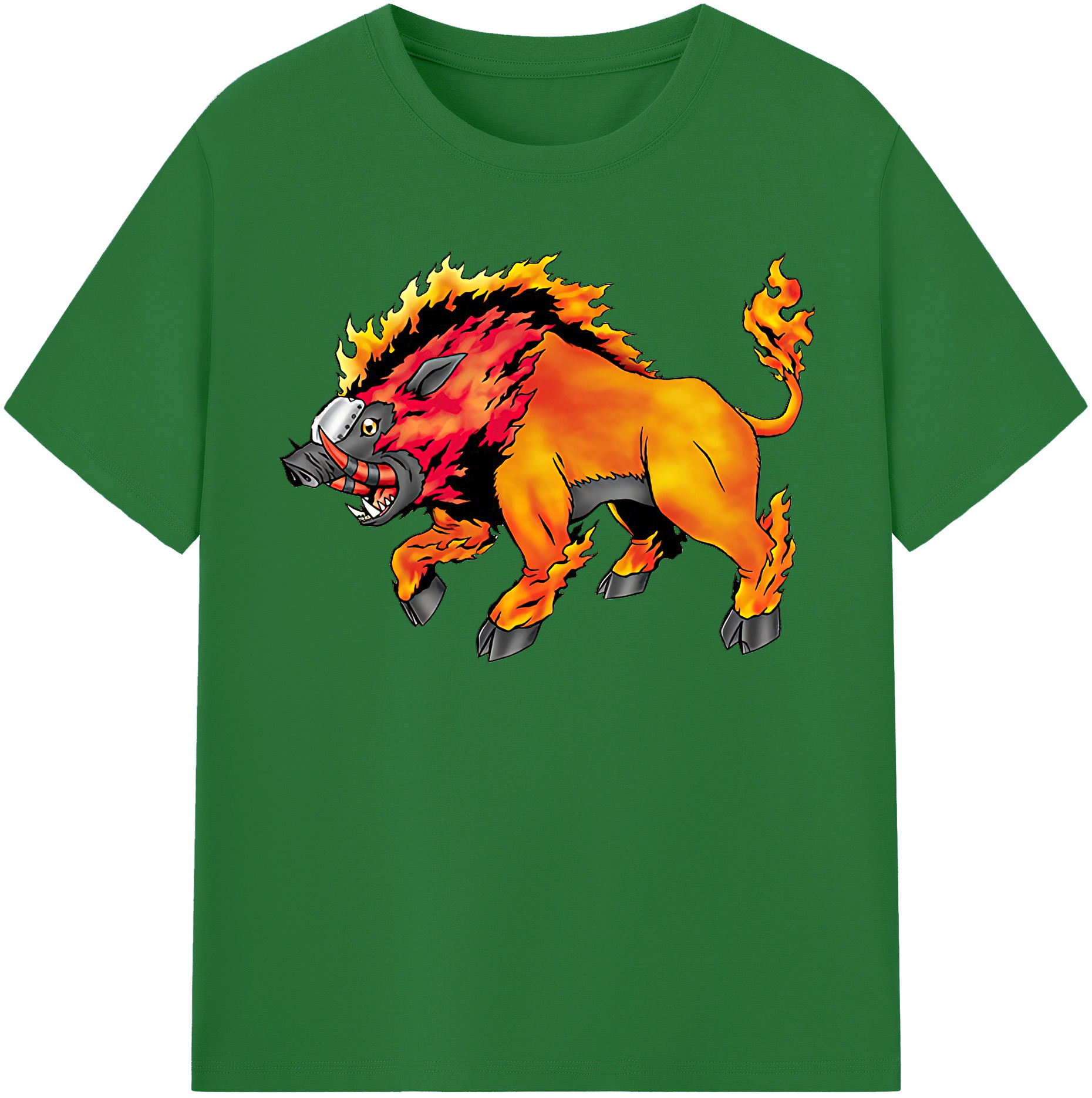 （画像用） Digimon デジタルモンスター/デジモン 綿100％半袖Tシャツ（フロントプリント）