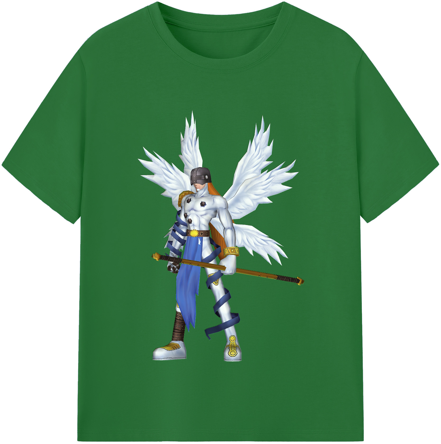 （画像用） Digimon デジタルモンスター/デジモン 綿100％半袖Tシャツ（フロントプリント）