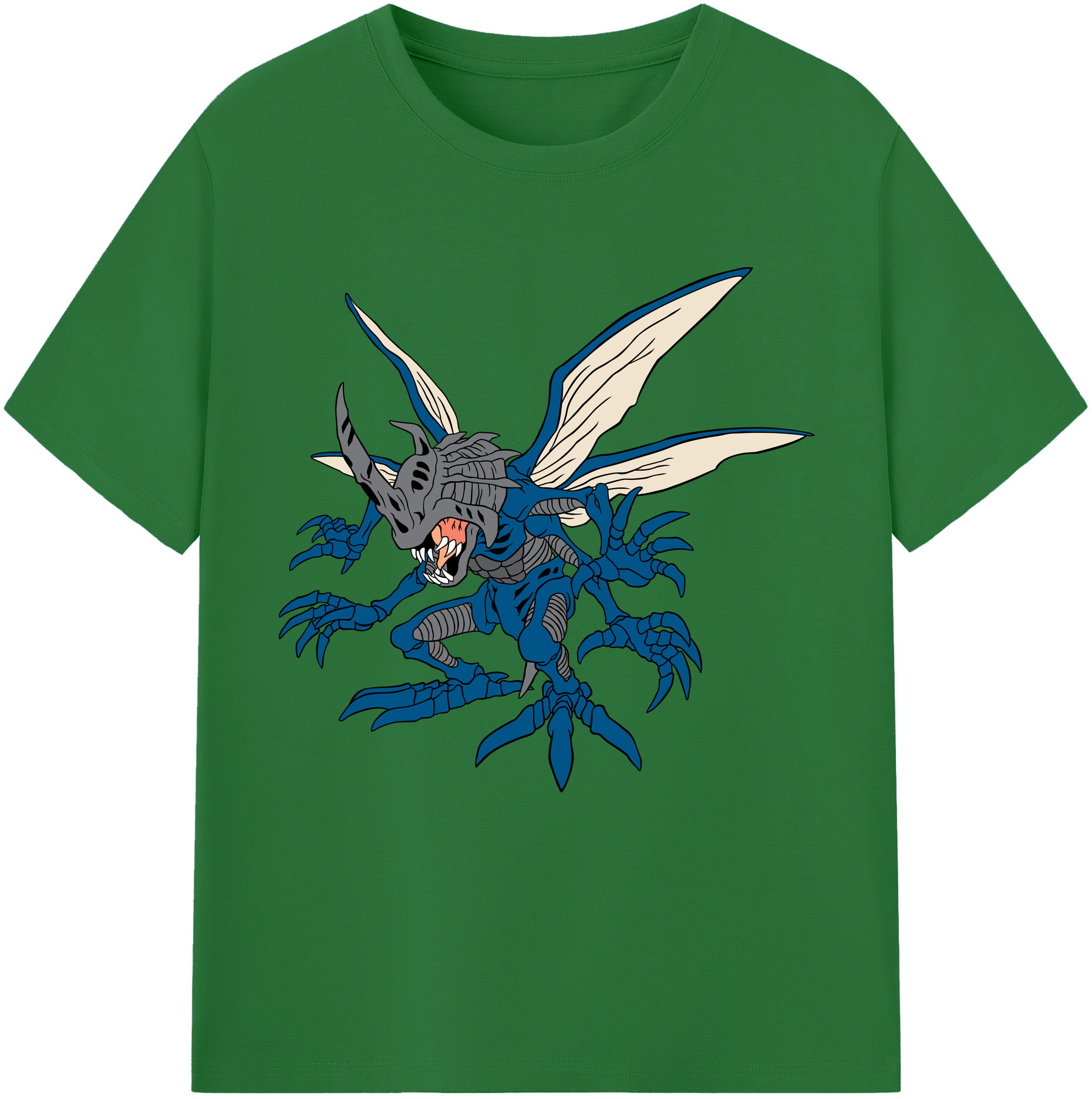 （画像用） Digimon デジタルモンスター/デジモン 綿100％半袖Tシャツ（フロントプリント）