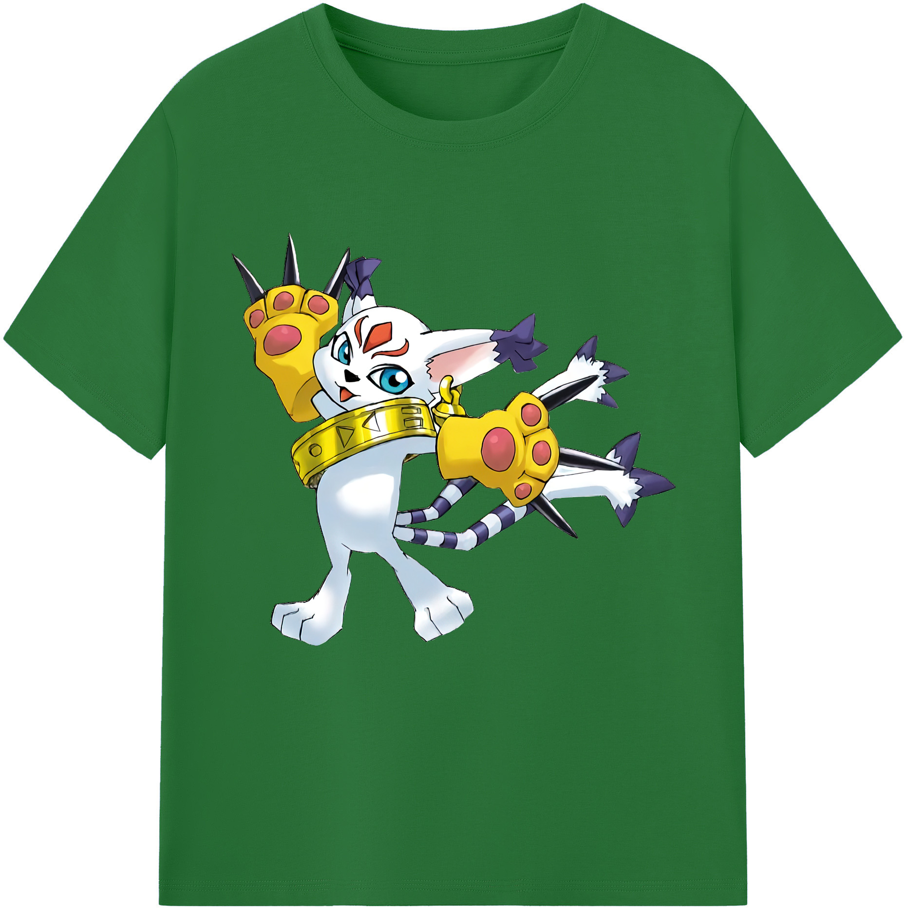 （画像用） Digimon デジタルモンスター/デジモン 綿100％半袖Tシャツ（フロントプリント）
