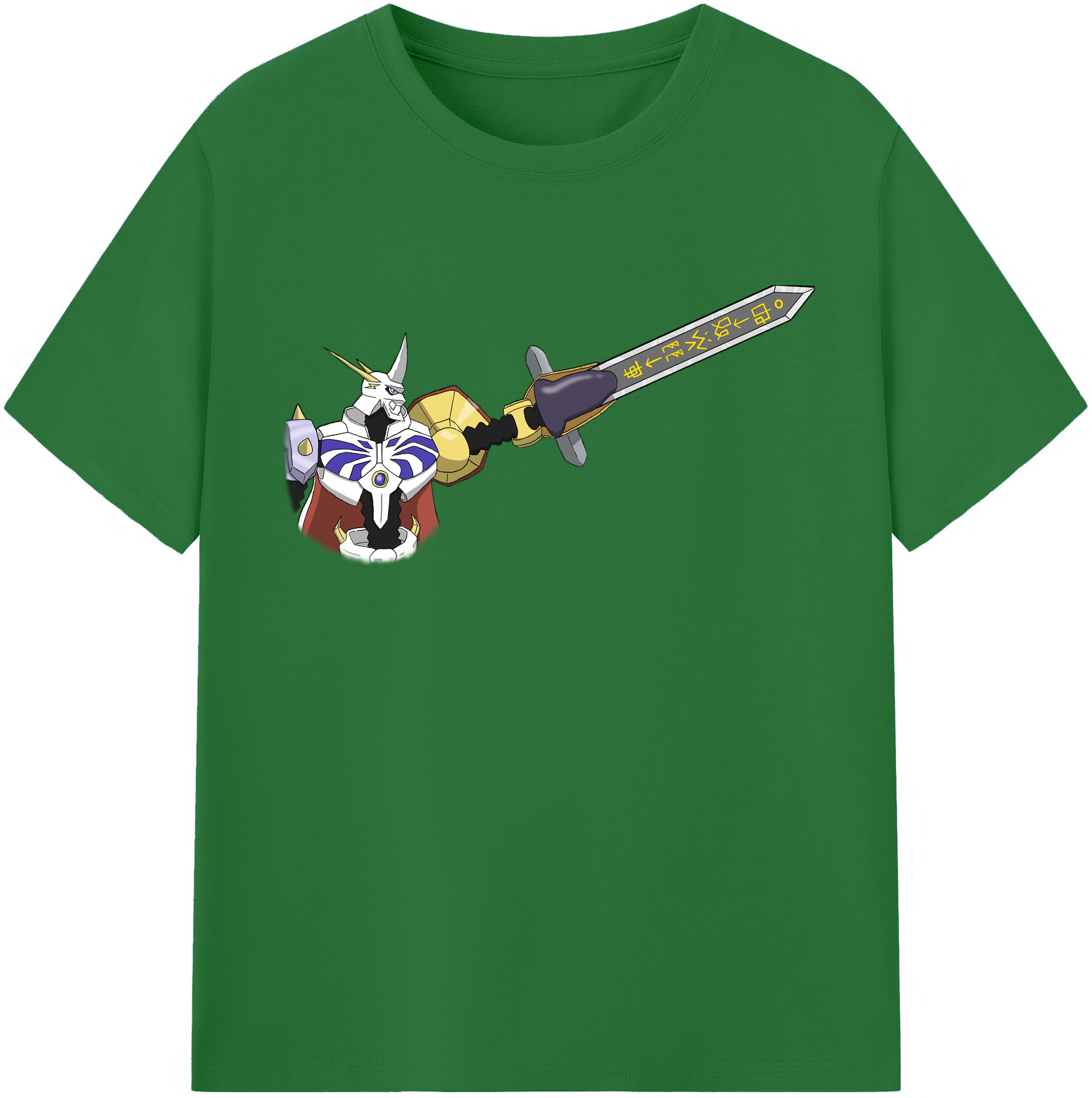 （画像用） Digimon デジタルモンスター/デジモン 綿100％半袖Tシャツ（フロントプリント）
