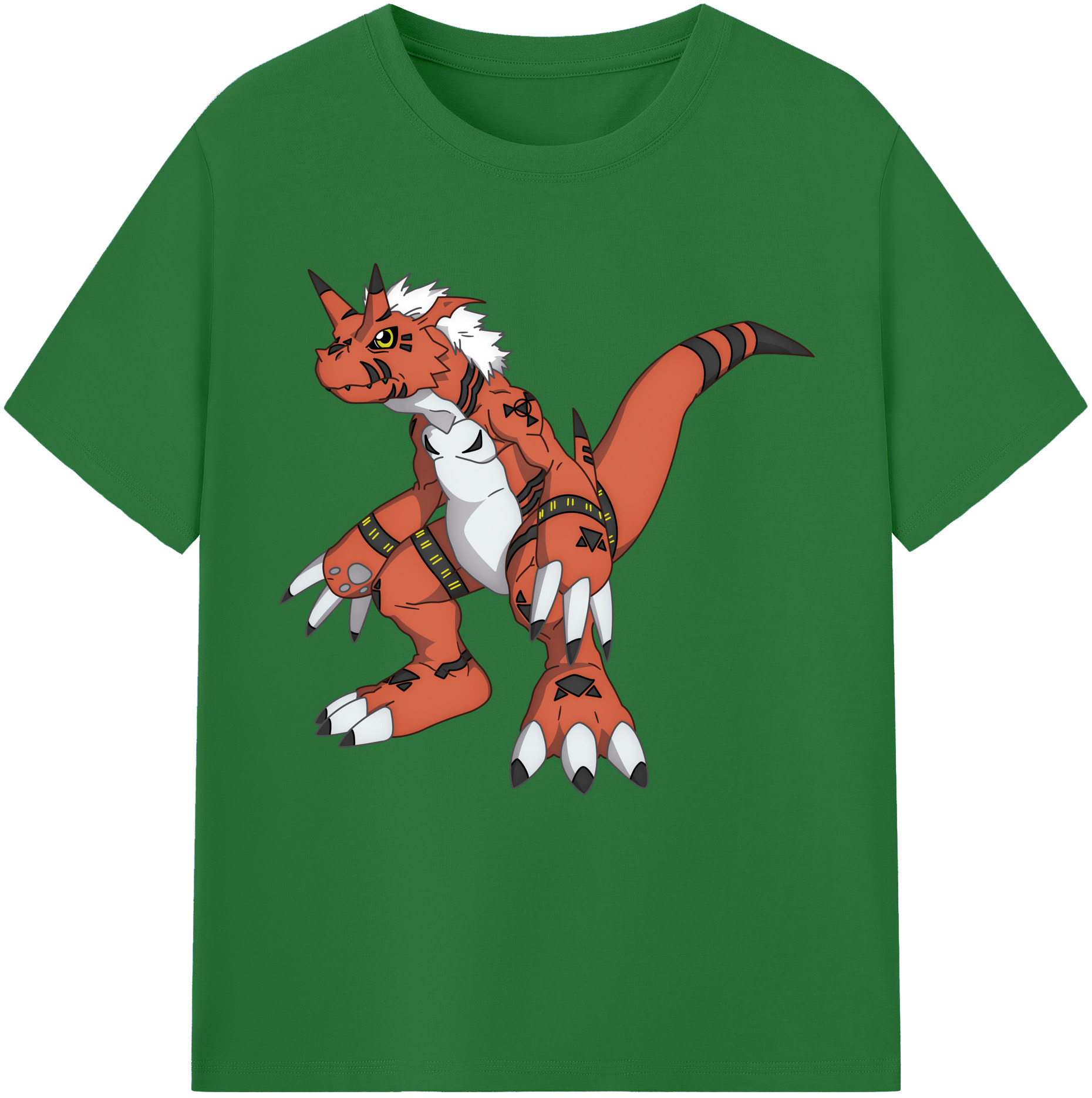 （画像用） Digimon デジタルモンスター/デジモン 綿100％半袖Tシャツ（フロントプリント）
