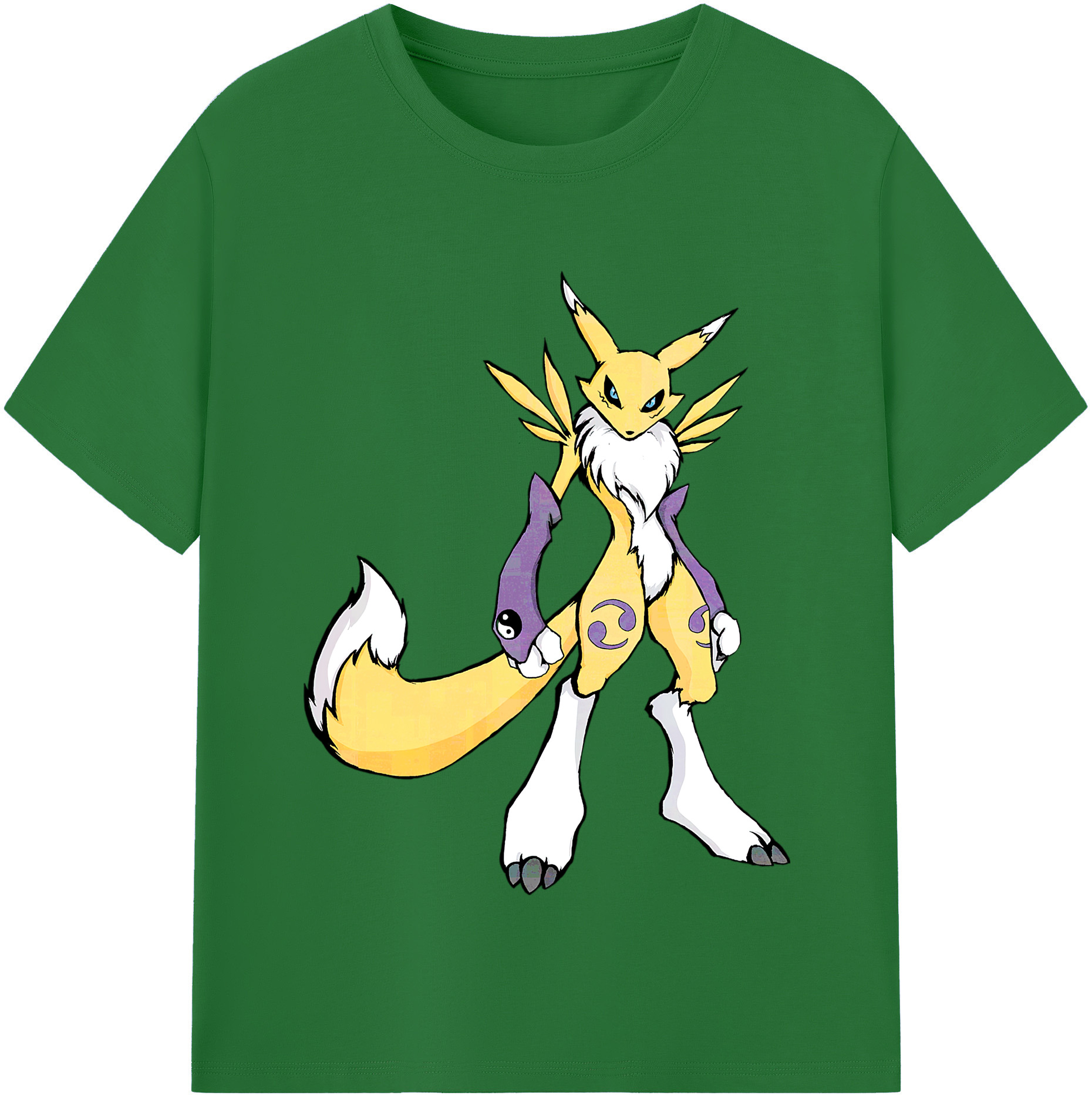 （画像用） Digimon デジタルモンスター/デジモン 綿100％半袖Tシャツ（フロントプリント）