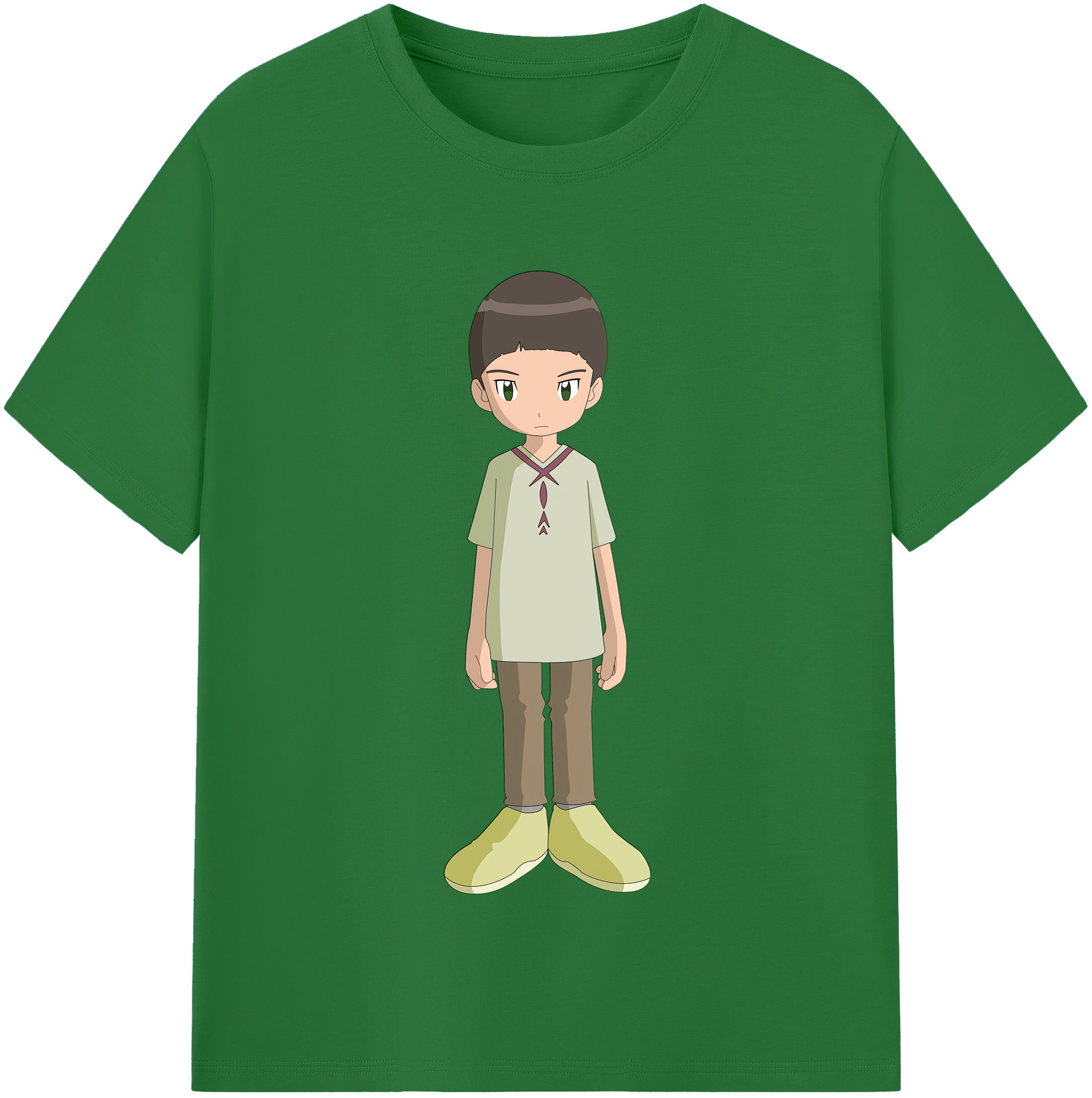 （画像用） Digimon デジタルモンスター/デジモン 綿100％半袖Tシャツ（フロントプリント）