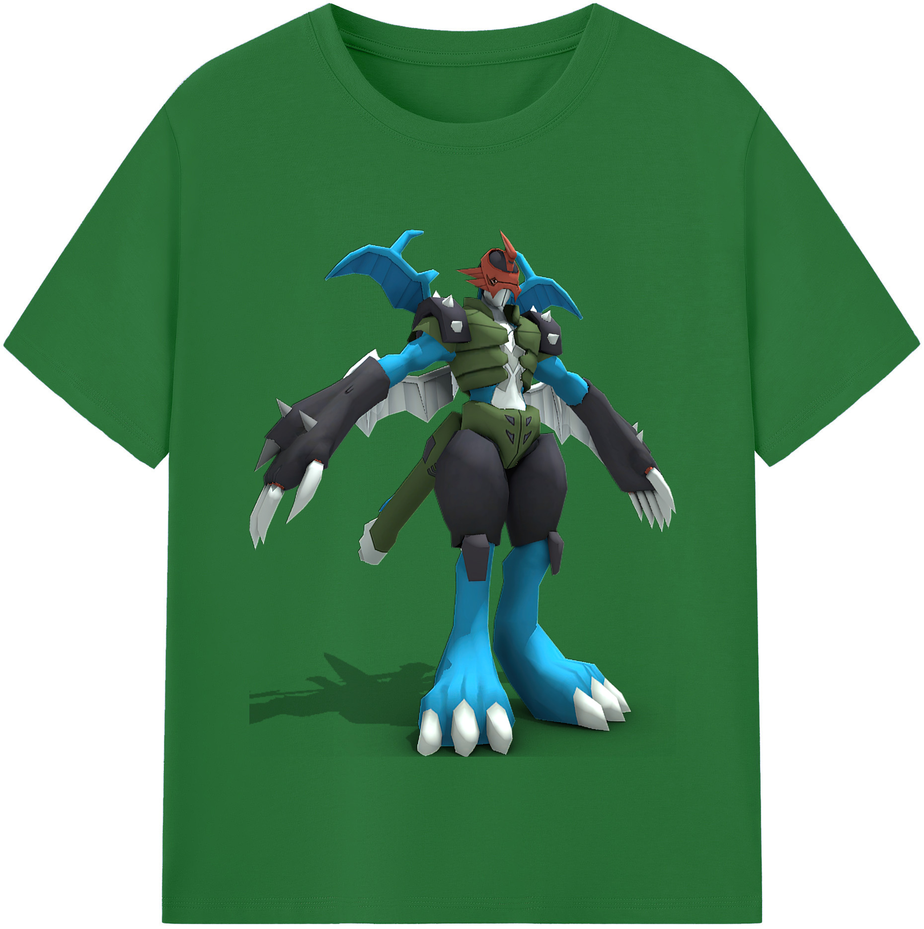 （画像用） Digimon デジタルモンスター/デジモン 綿100％半袖Tシャツ（フロントプリント）