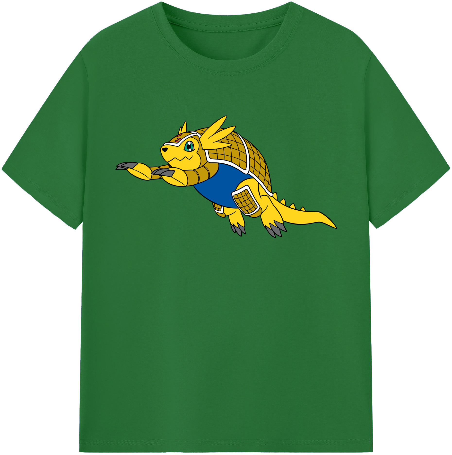 （画像用） Digimon デジタルモンスター/デジモン 綿100％半袖Tシャツ（フロントプリント）