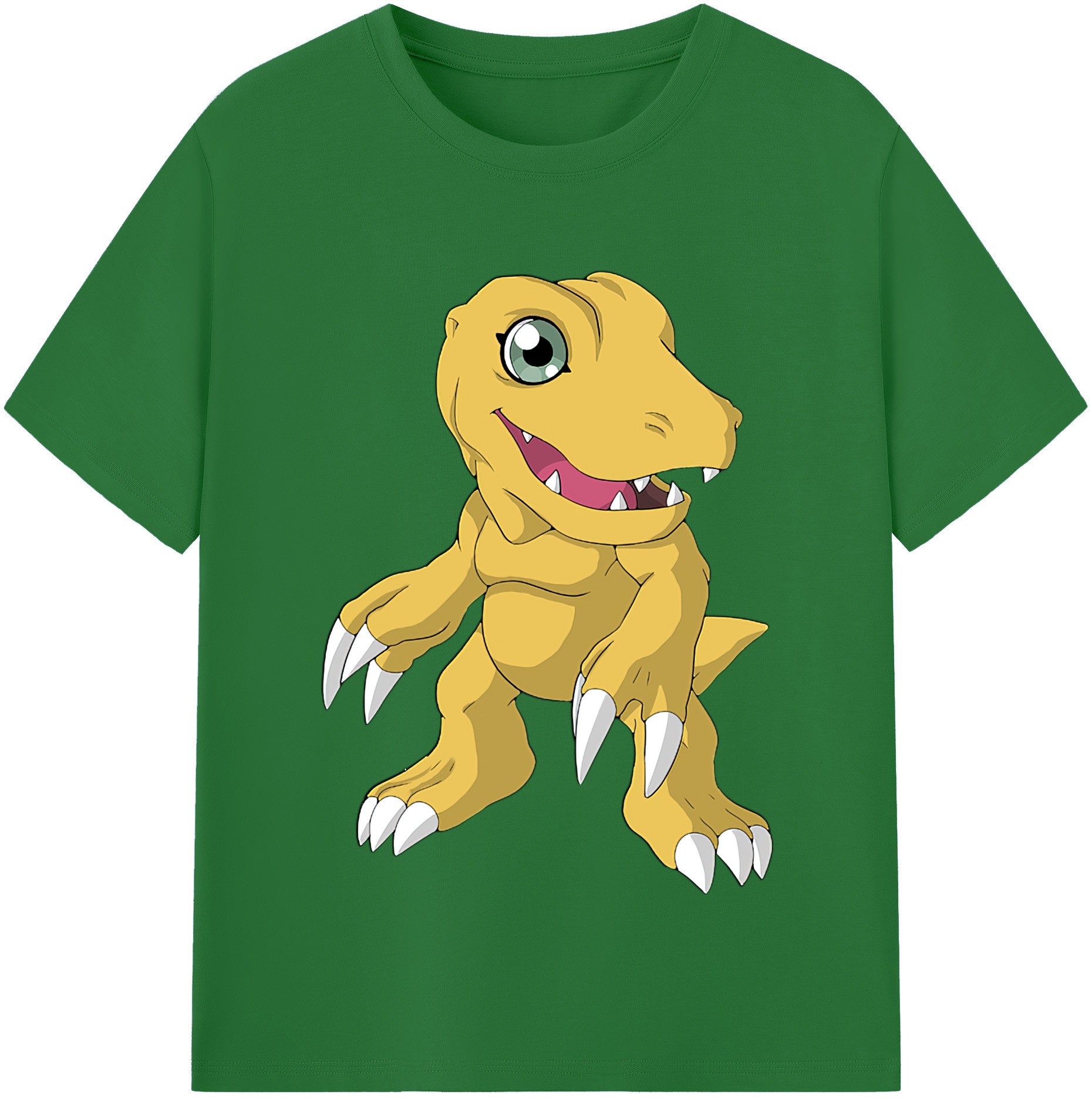 （画像用） Digimon デジタルモンスター/デジモン 綿100％半袖Tシャツ（フロントプリント）