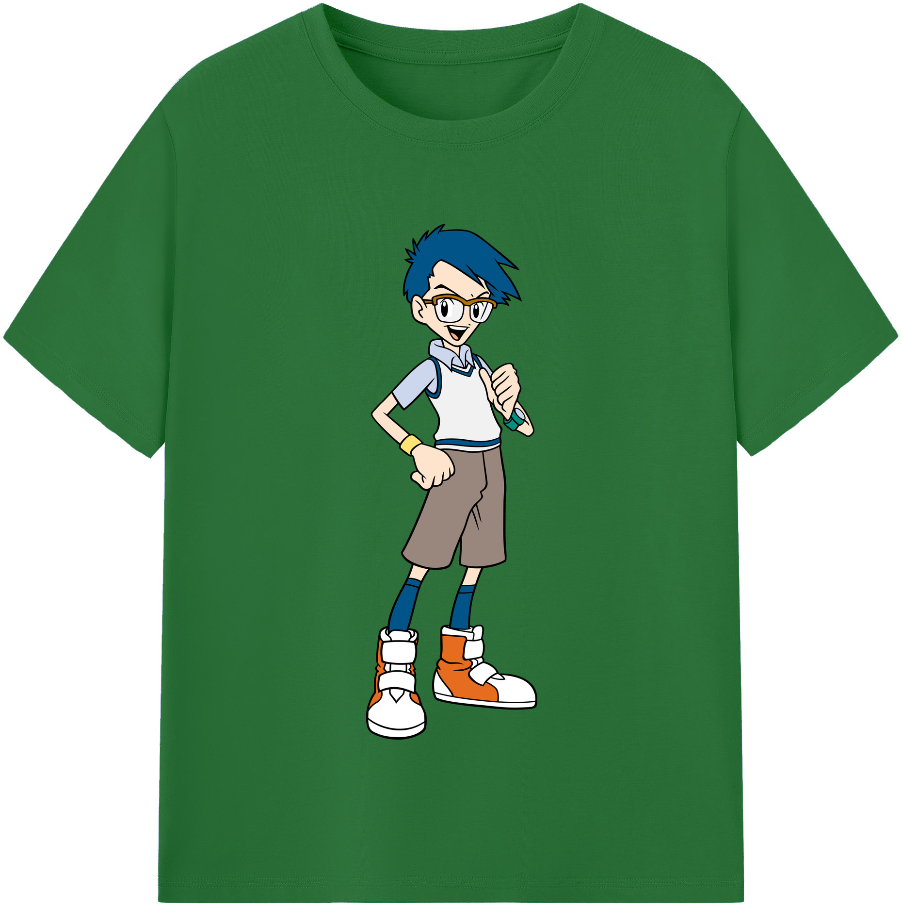 （画像用） Digimon デジタルモンスター/デジモン 綿100％半袖Tシャツ（フロントプリント）