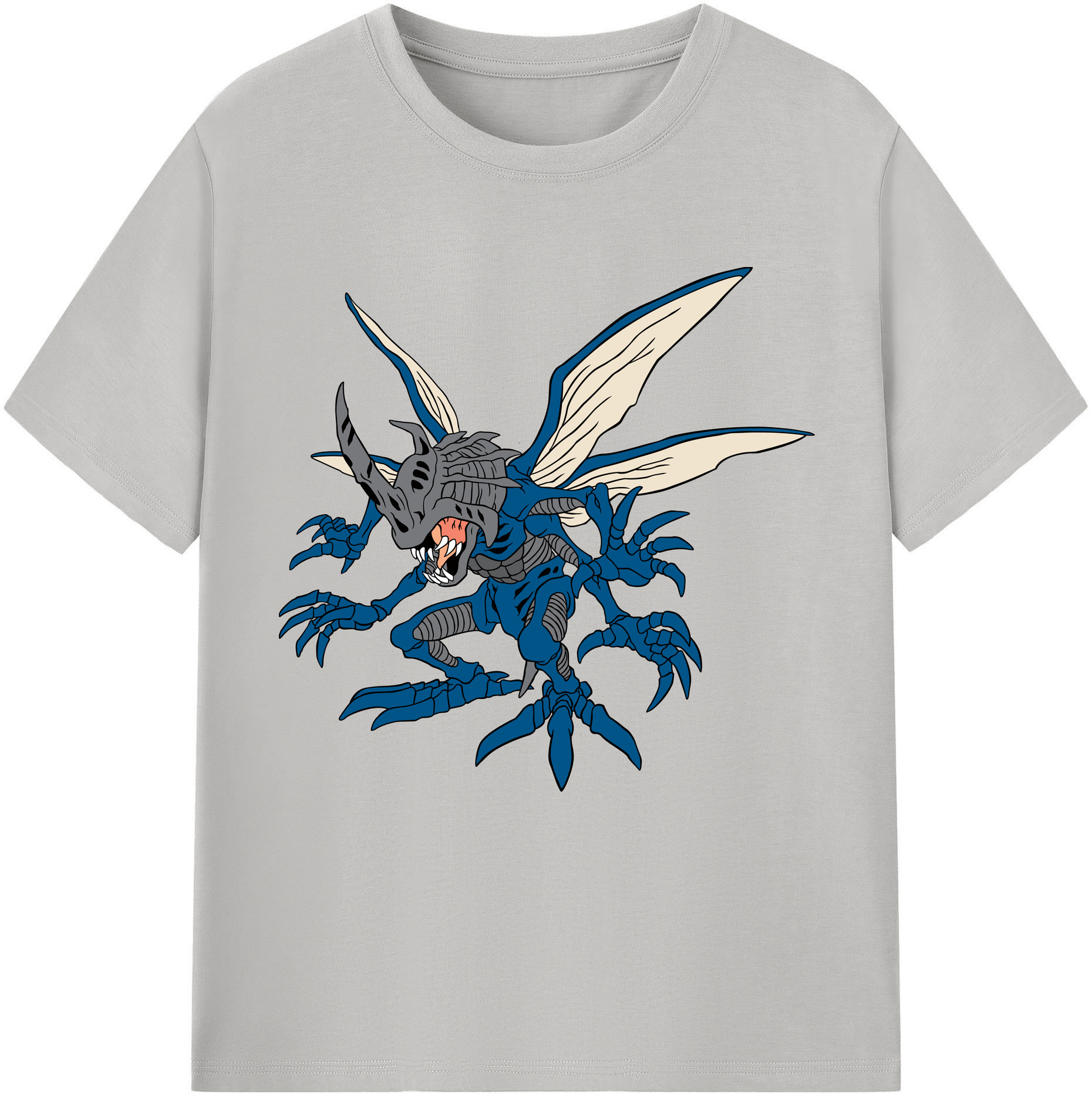 （画像用） Digimon デジタルモンスター/デジモン 綿100％半袖Tシャツ（フロントプリント）