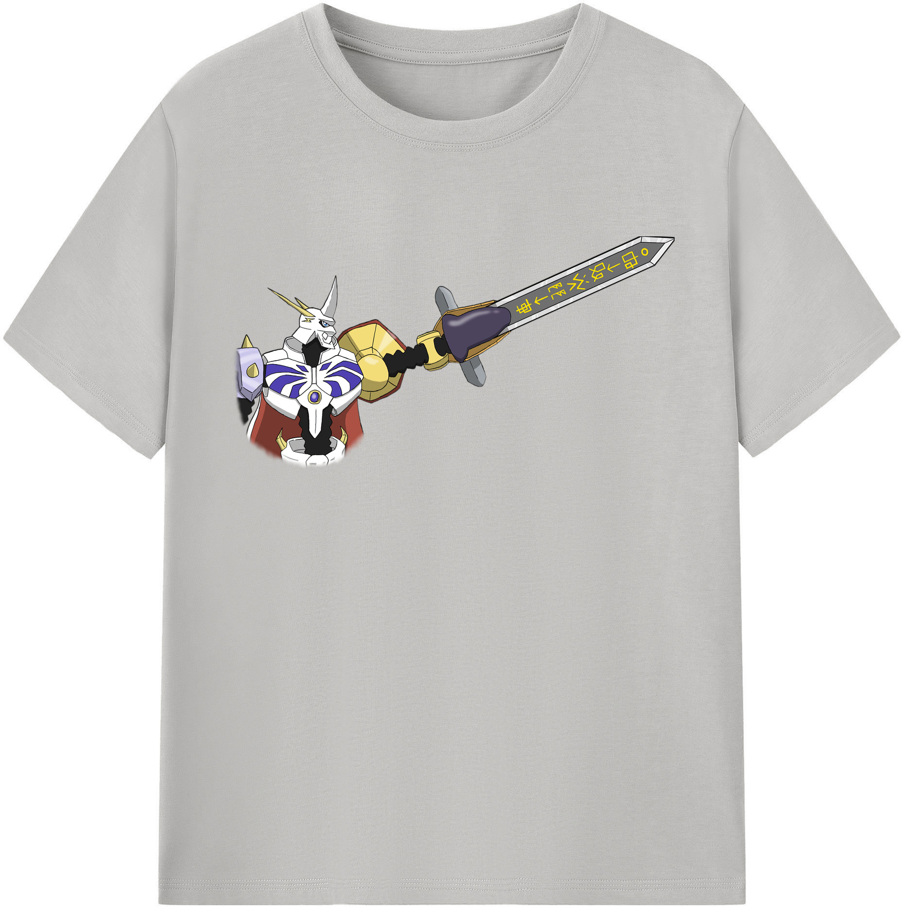 （画像用） Digimon デジタルモンスター/デジモン 綿100％半袖Tシャツ（フロントプリント）