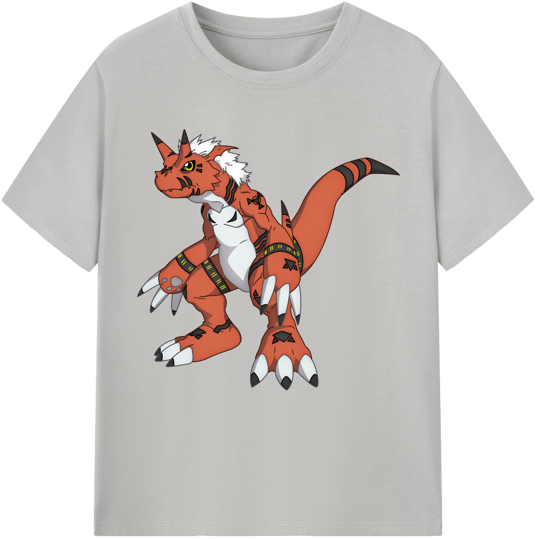 （画像用） Digimon デジタルモンスター/デジモン 綿100％半袖Tシャツ（フロントプリント）