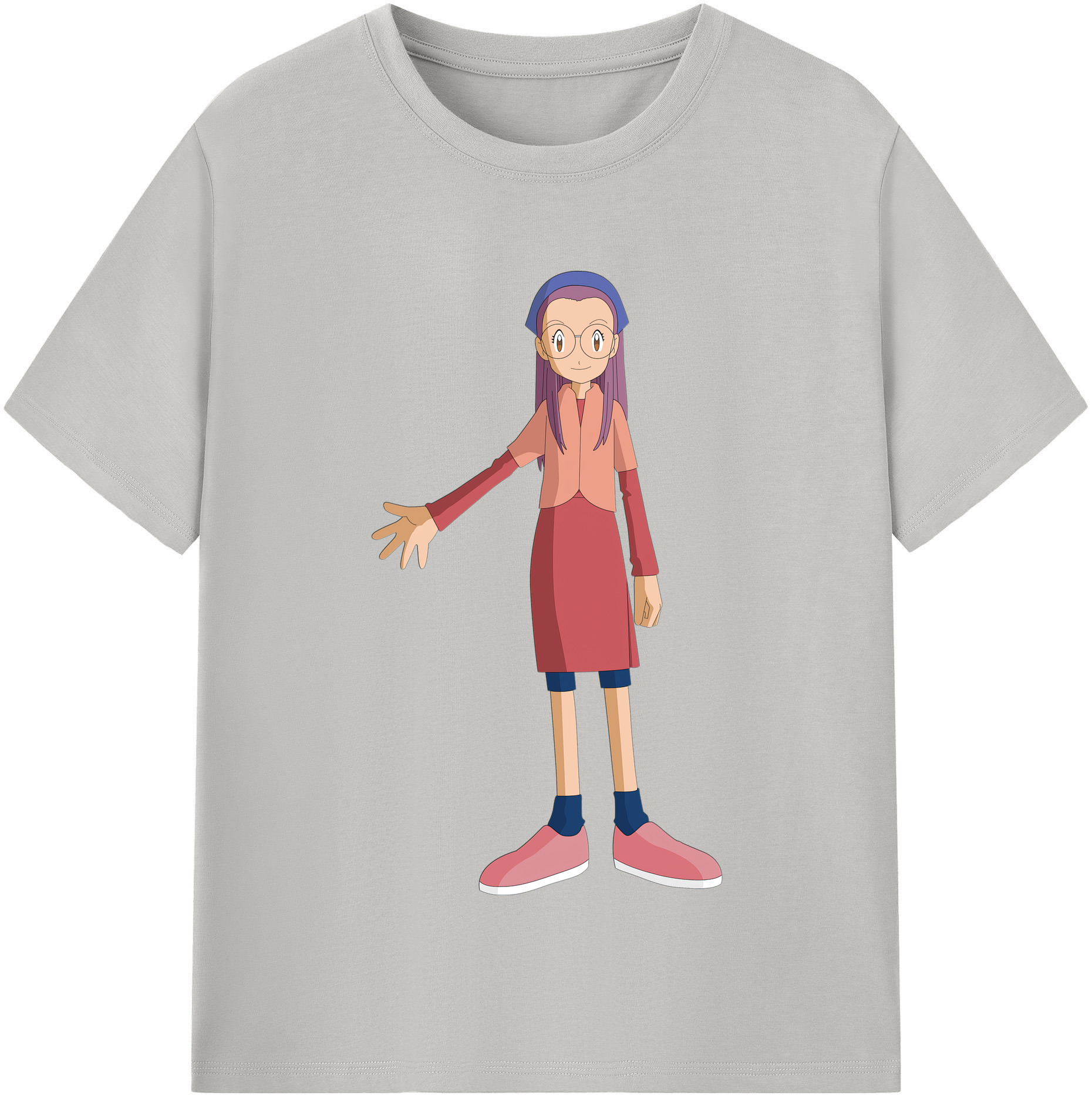 （画像用） Digimon デジタルモンスター/デジモン 綿100％半袖Tシャツ（フロントプリント）