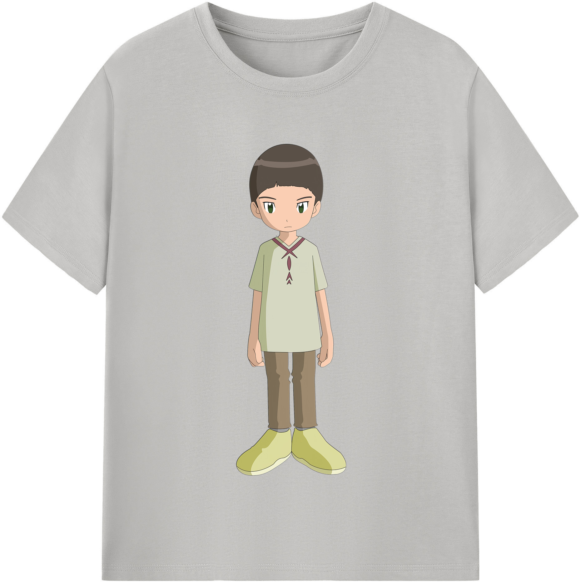 （画像用） Digimon デジタルモンスター/デジモン 綿100％半袖Tシャツ（フロントプリント）