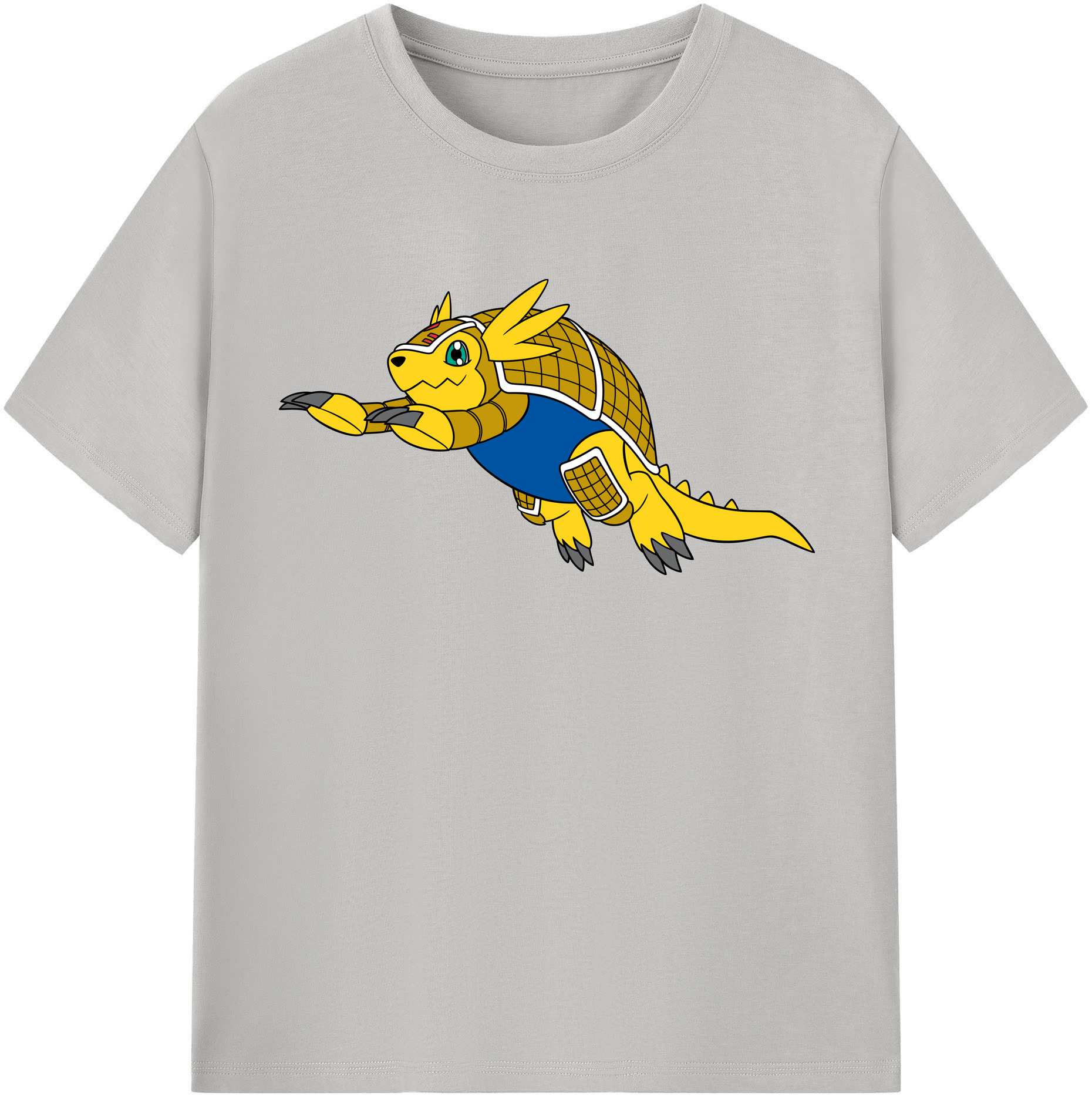 （画像用） Digimon デジタルモンスター/デジモン 綿100％半袖Tシャツ（フロントプリント）