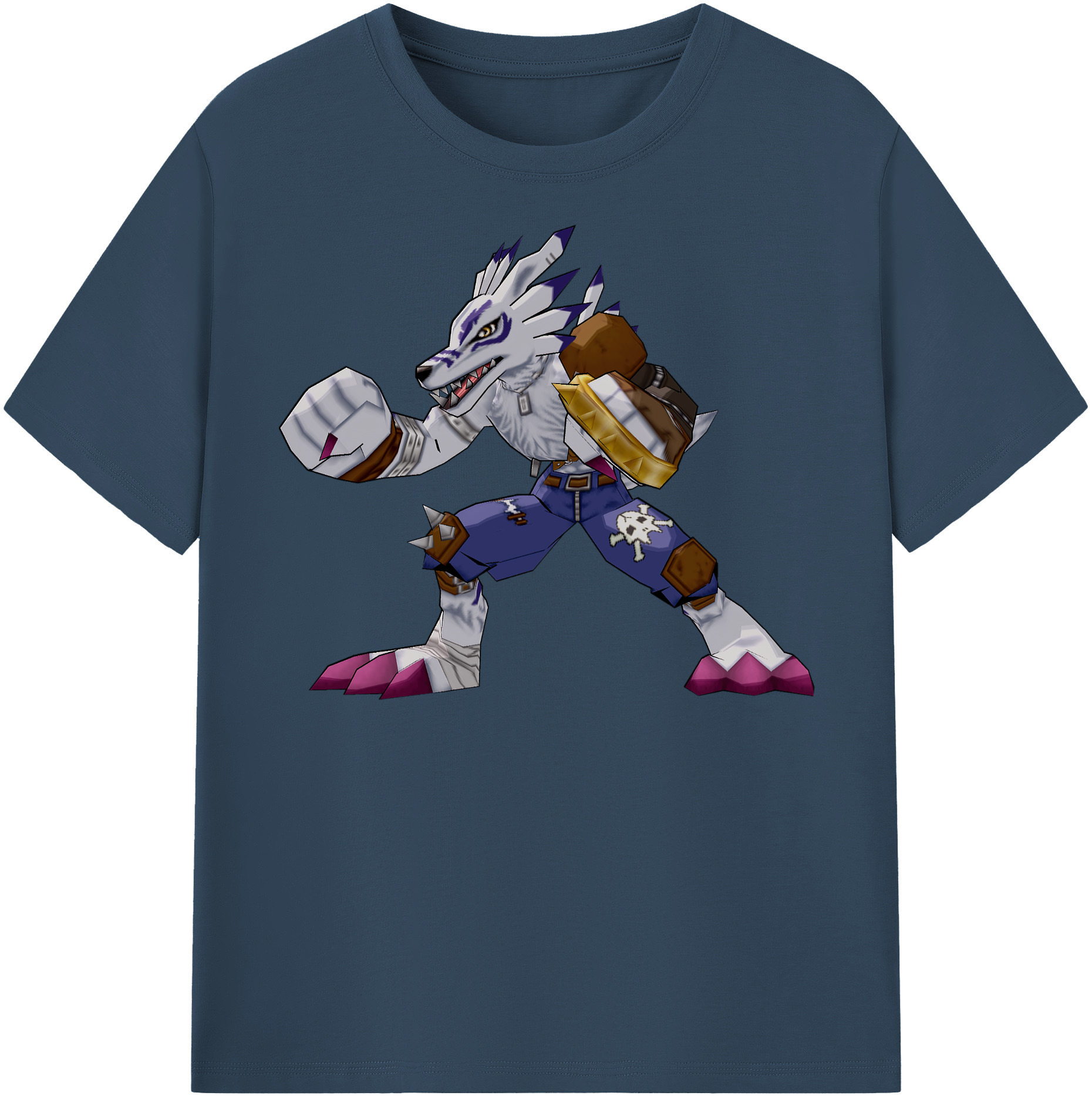 （画像用） Digimon デジタルモンスター/デジモン 綿100％半袖Tシャツ（フロントプリント）