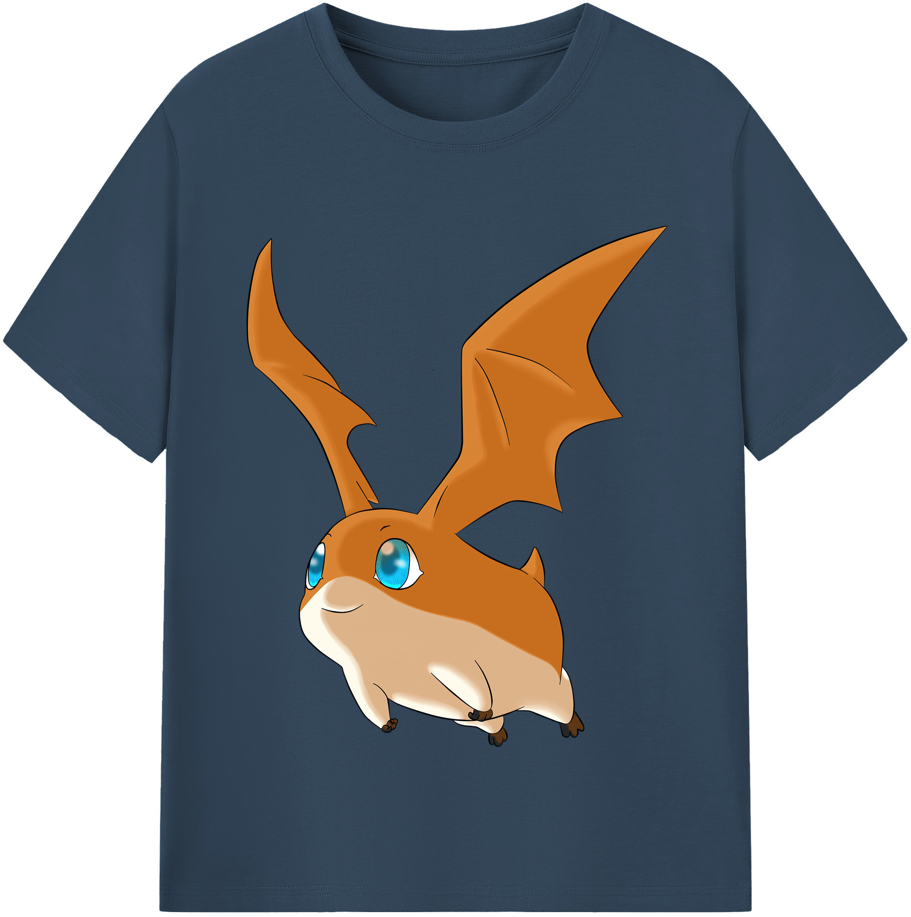 （画像用） Digimon デジタルモンスター/デジモン 綿100％半袖Tシャツ（フロントプリント）