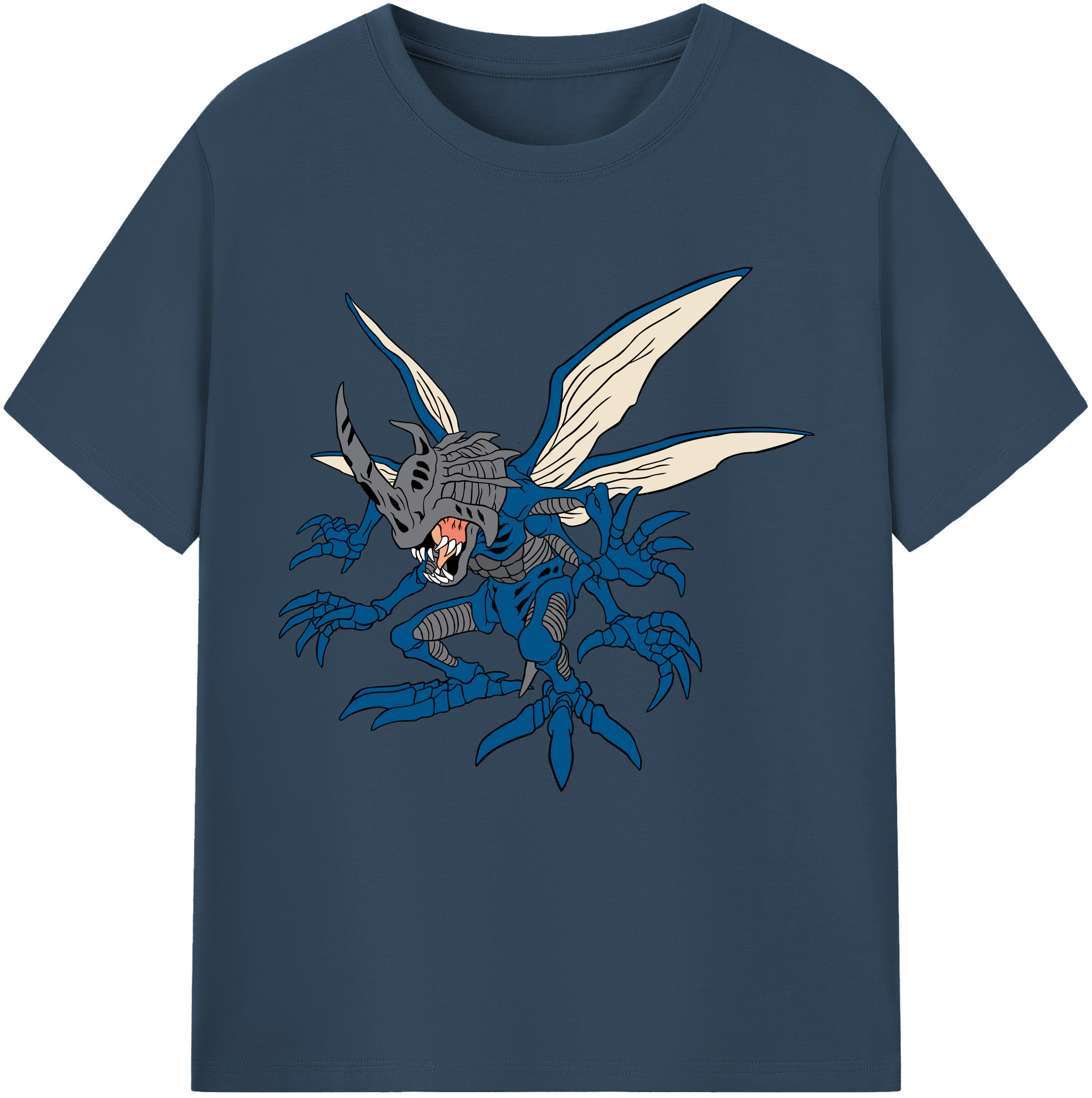 （画像用） Digimon デジタルモンスター/デジモン 綿100％半袖Tシャツ（フロントプリント）