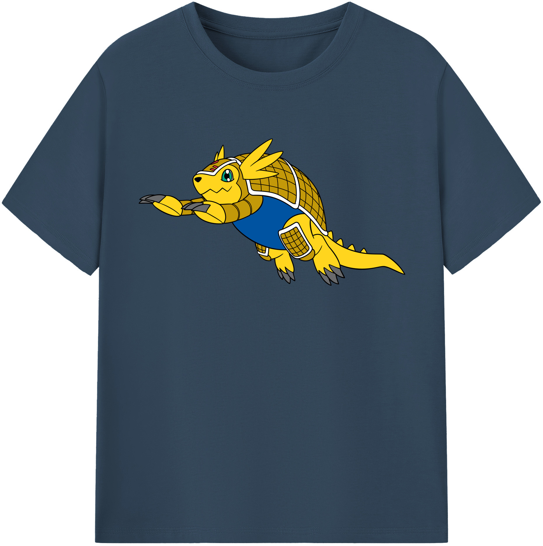 （画像用） Digimon デジタルモンスター/デジモン 綿100％半袖Tシャツ（フロントプリント）