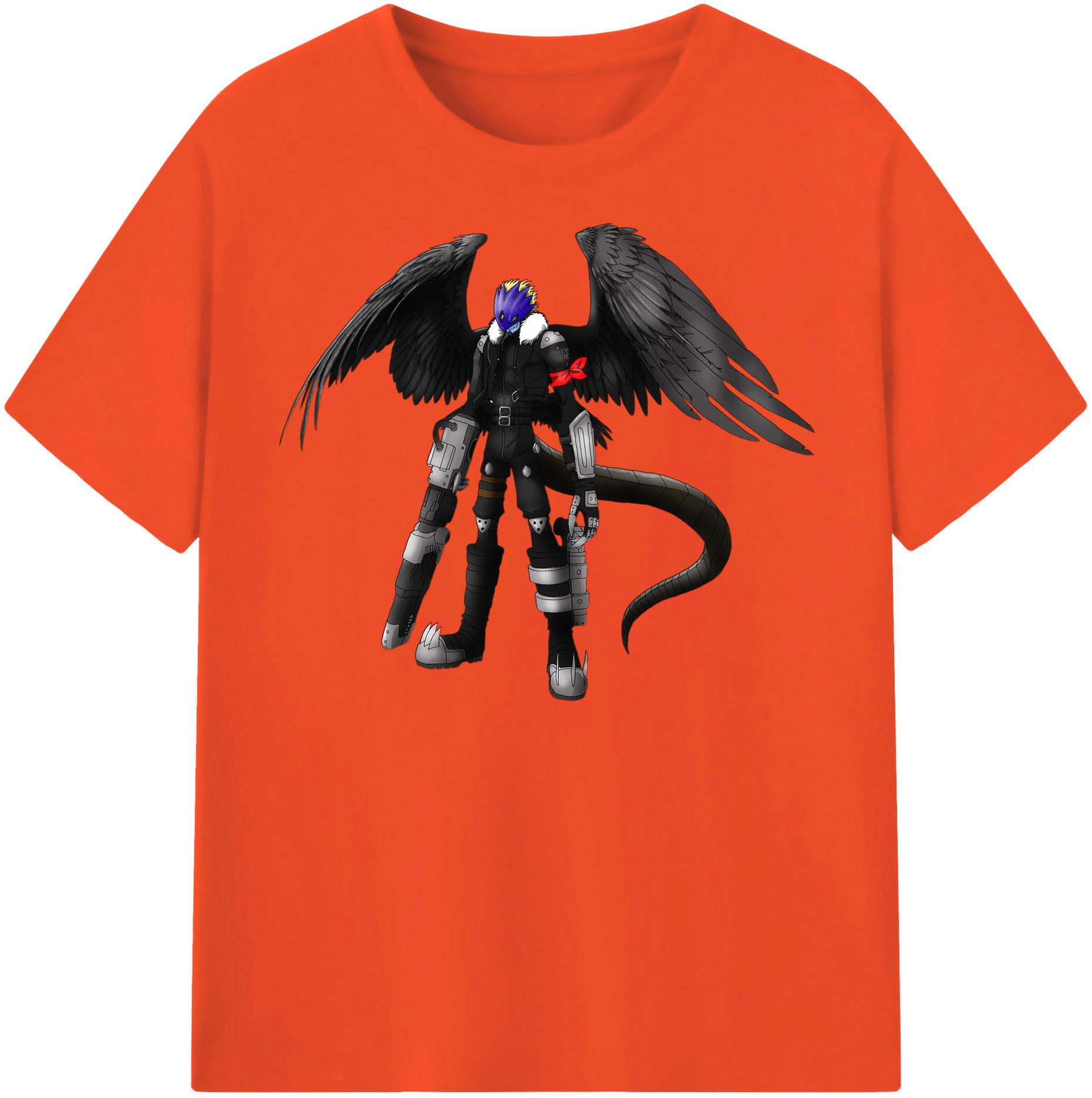 （画像用） Digimon デジタルモンスター/デジモン 綿100％半袖Tシャツ（フロントプリント）