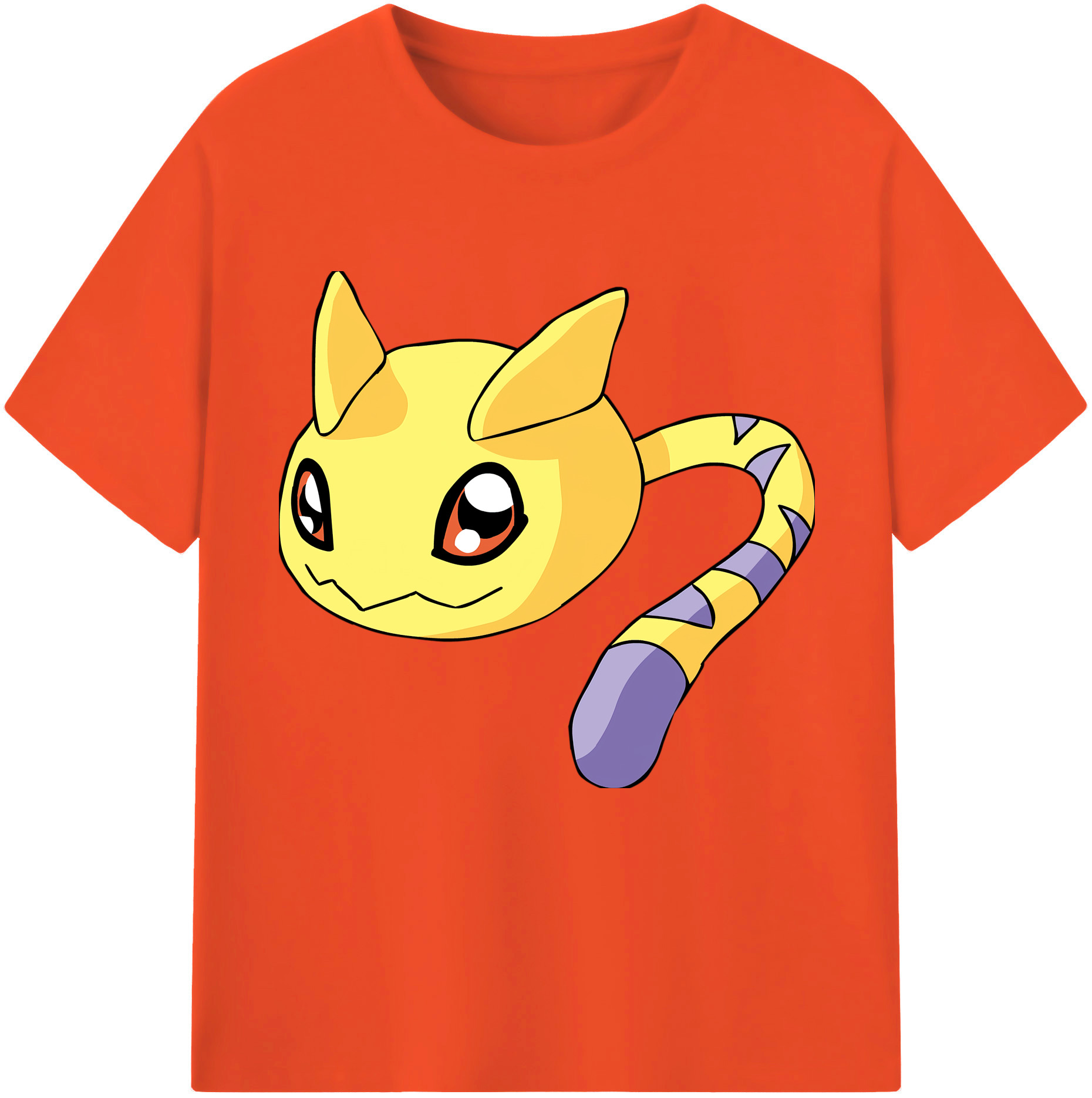 （画像用） Digimon デジタルモンスター/デジモン 綿100％半袖Tシャツ（フロントプリント）