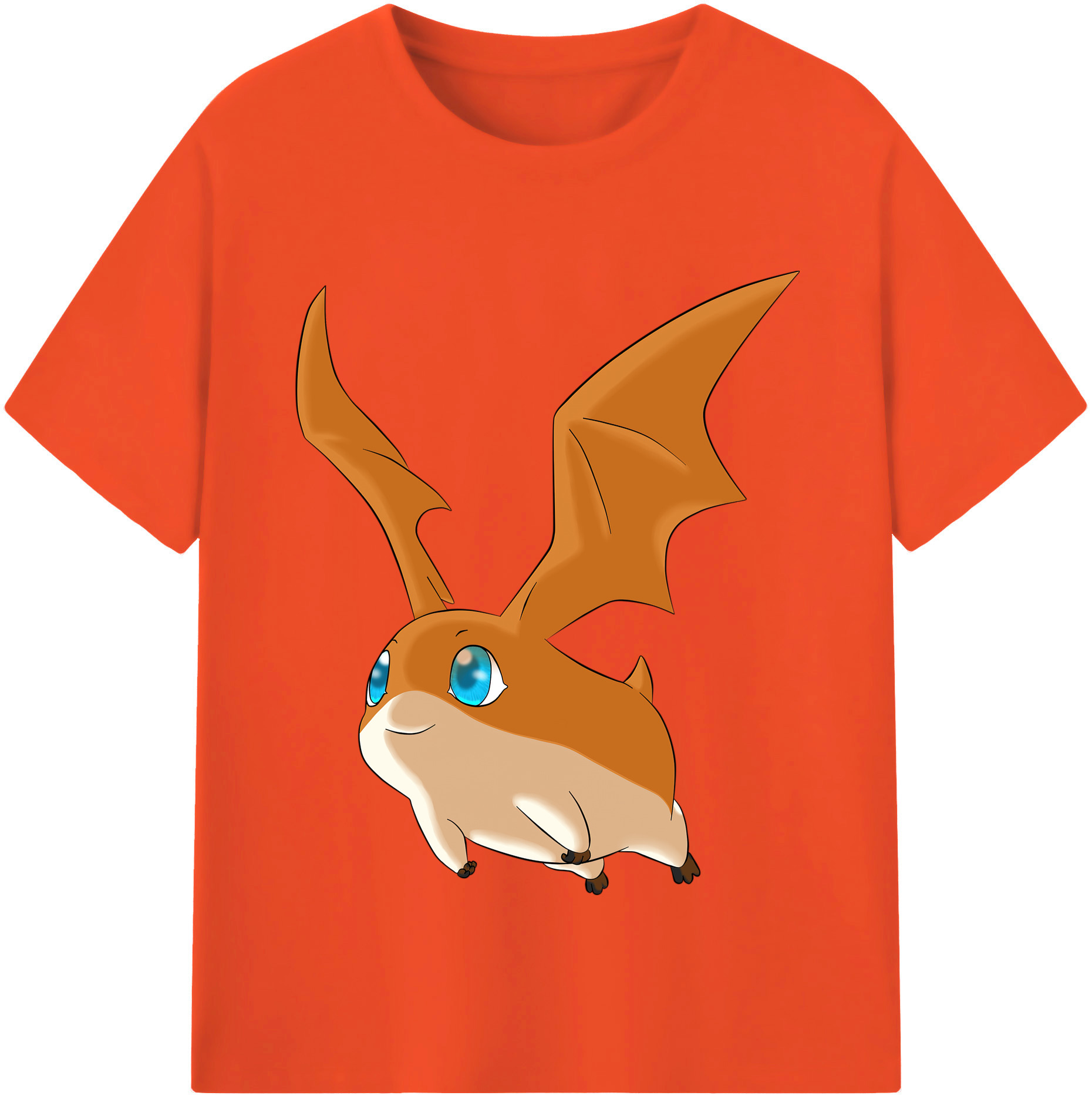 （画像用） Digimon デジタルモンスター/デジモン 綿100％半袖Tシャツ（フロントプリント）