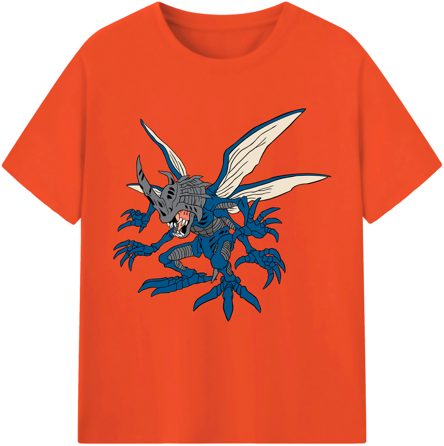 （画像用） Digimon デジタルモンスター/デジモン 綿100％半袖Tシャツ（フロントプリント）