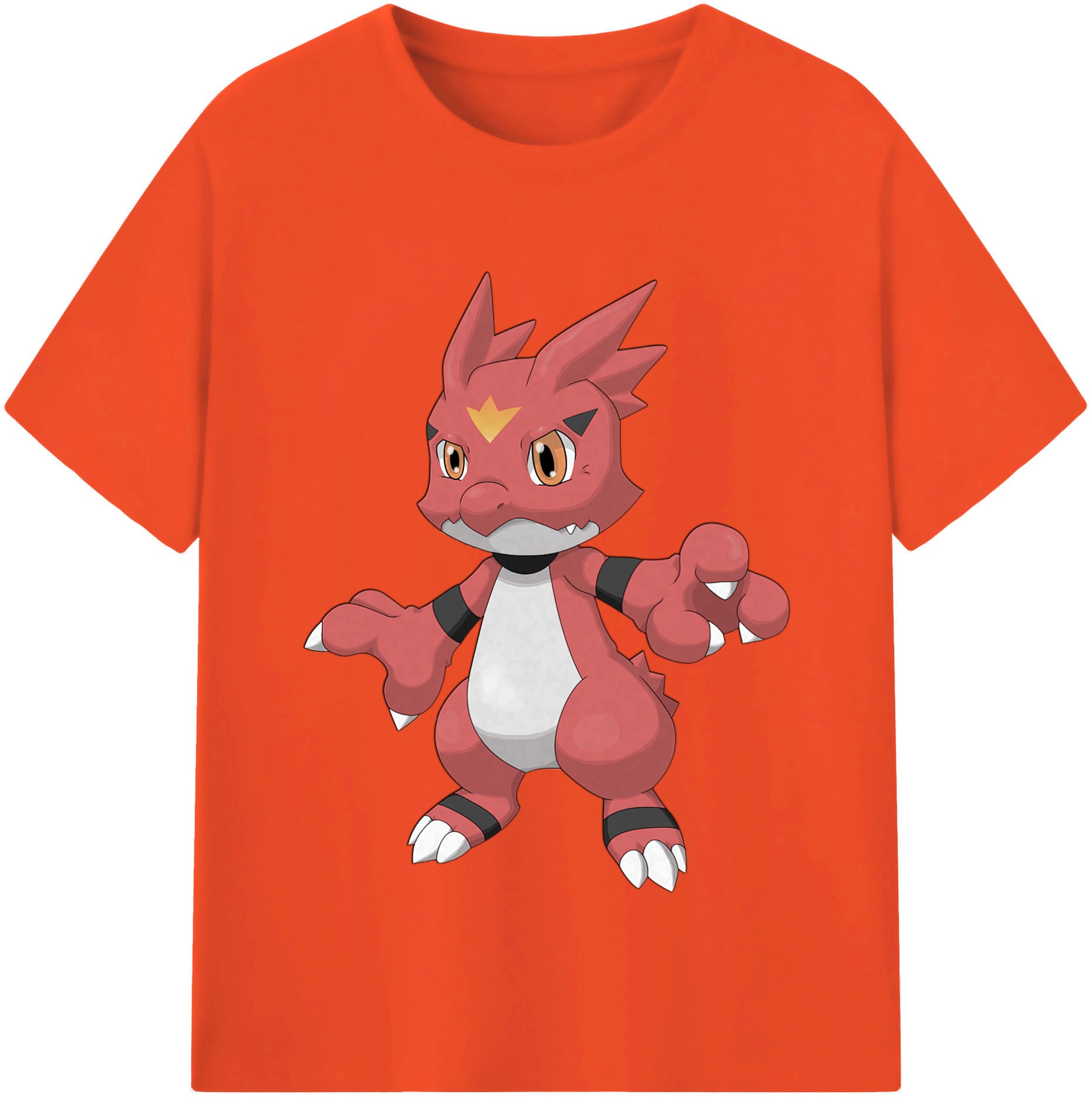 （画像用） Digimon デジタルモンスター/デジモン 綿100％半袖Tシャツ（フロントプリント）