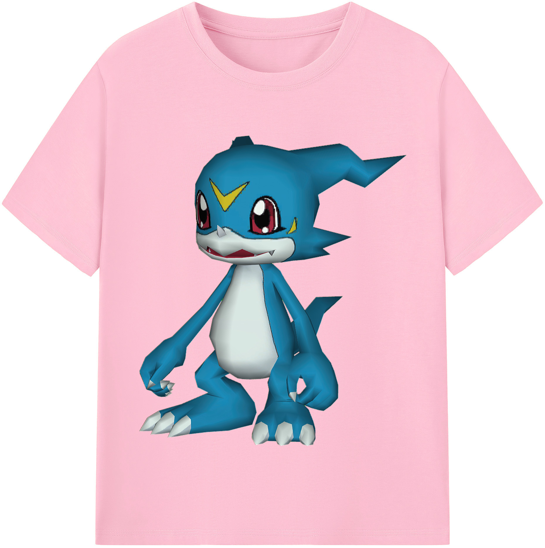 （画像用） Digimon デジタルモンスター/デジモン 綿100％半袖Tシャツ（フロントプリント）
