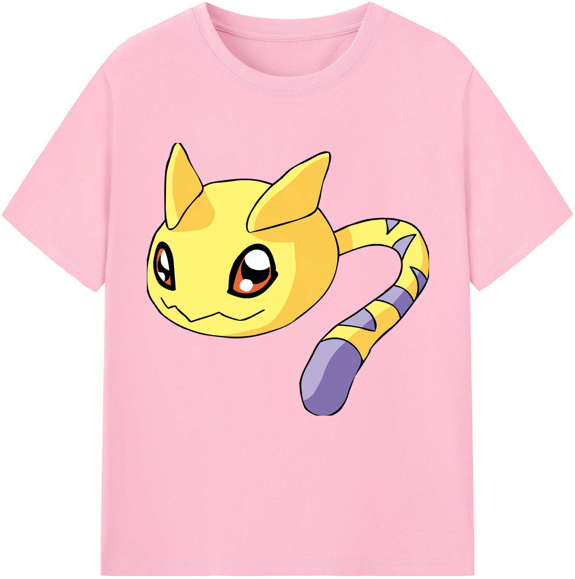 （画像用） Digimon デジタルモンスター/デジモン 綿100％半袖Tシャツ（フロントプリント）