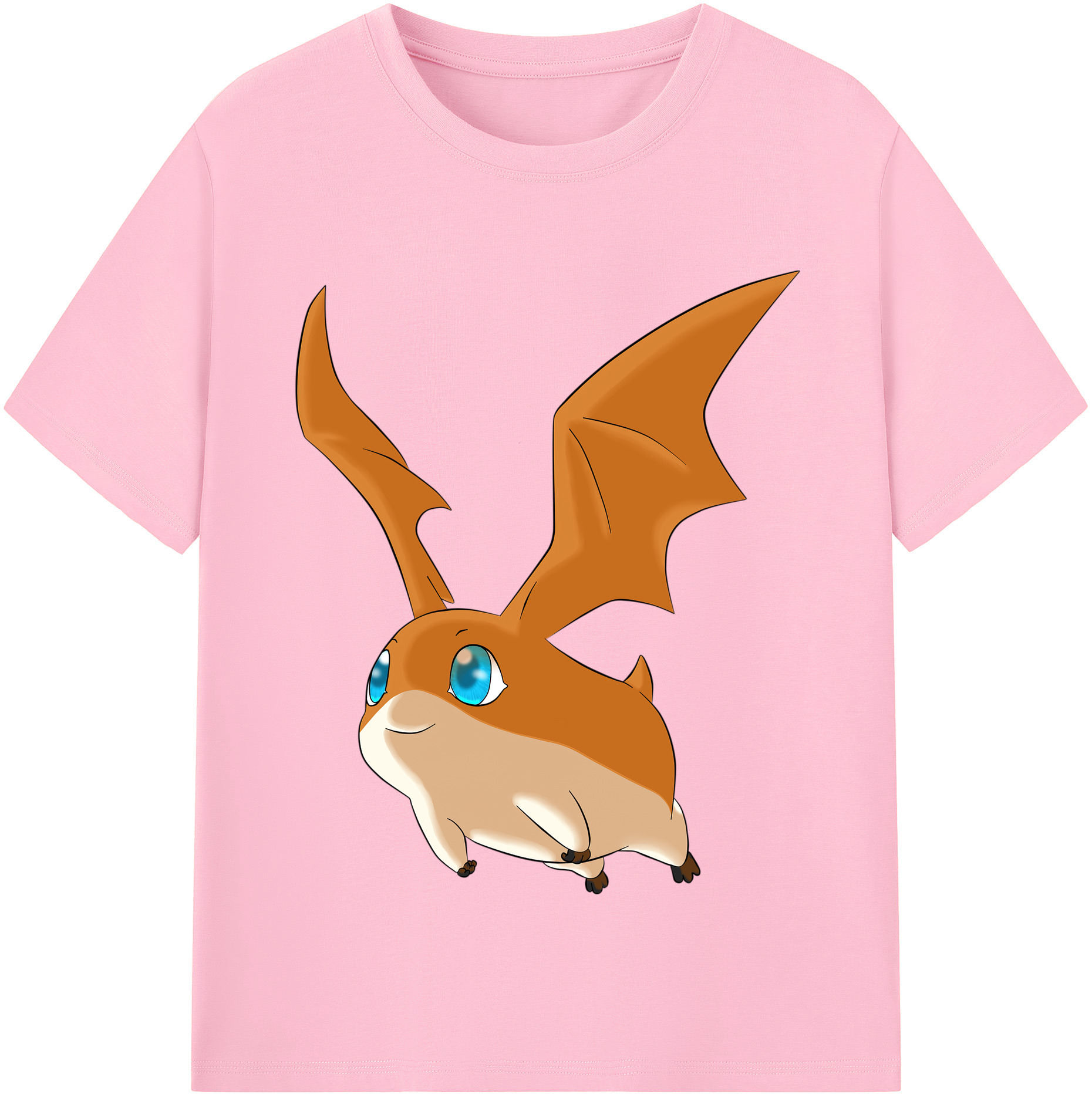 （画像用） Digimon デジタルモンスター/デジモン 綿100％半袖Tシャツ（フロントプリント）