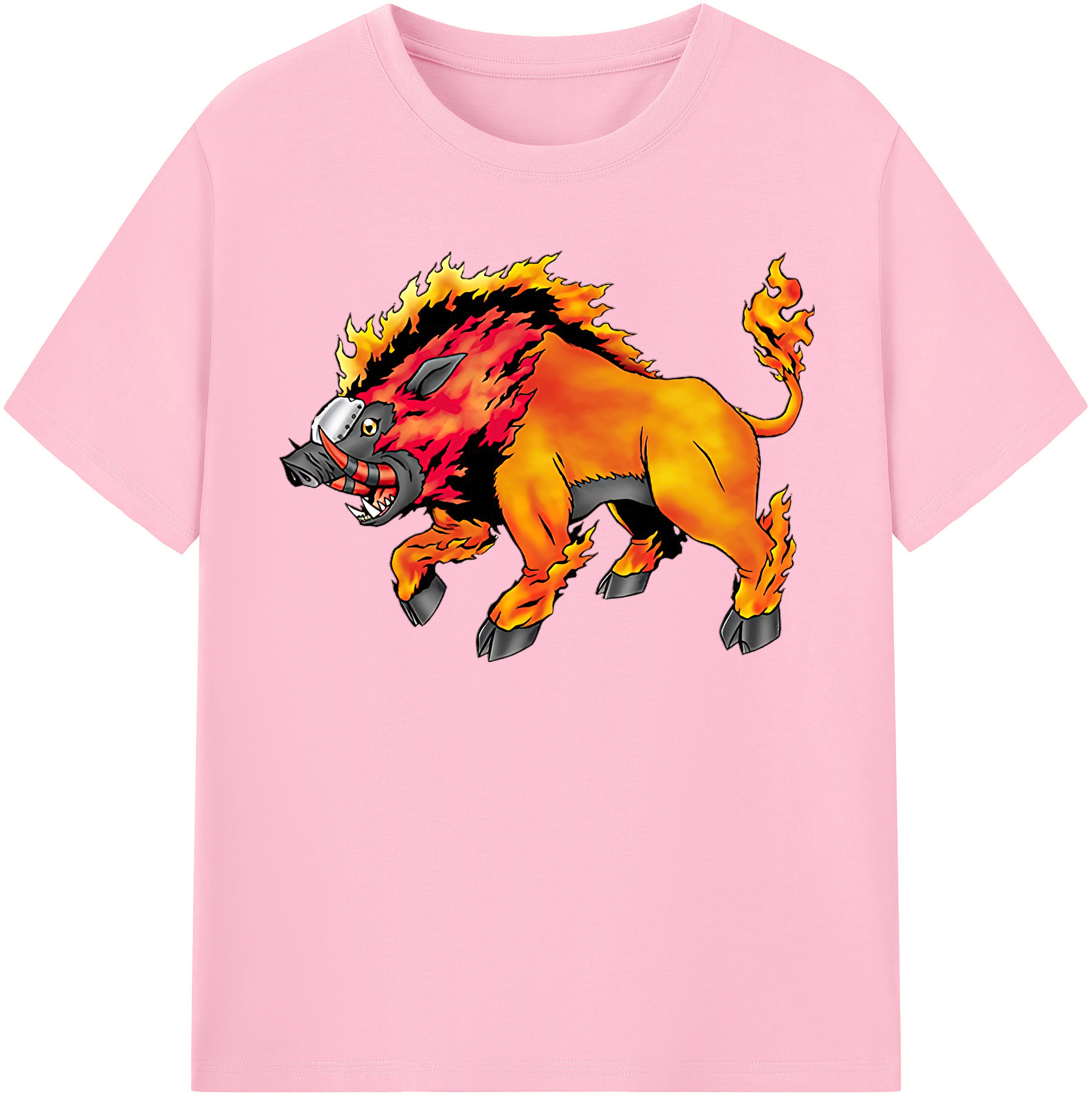 （画像用） Digimon デジタルモンスター/デジモン 綿100％半袖Tシャツ（フロントプリント）