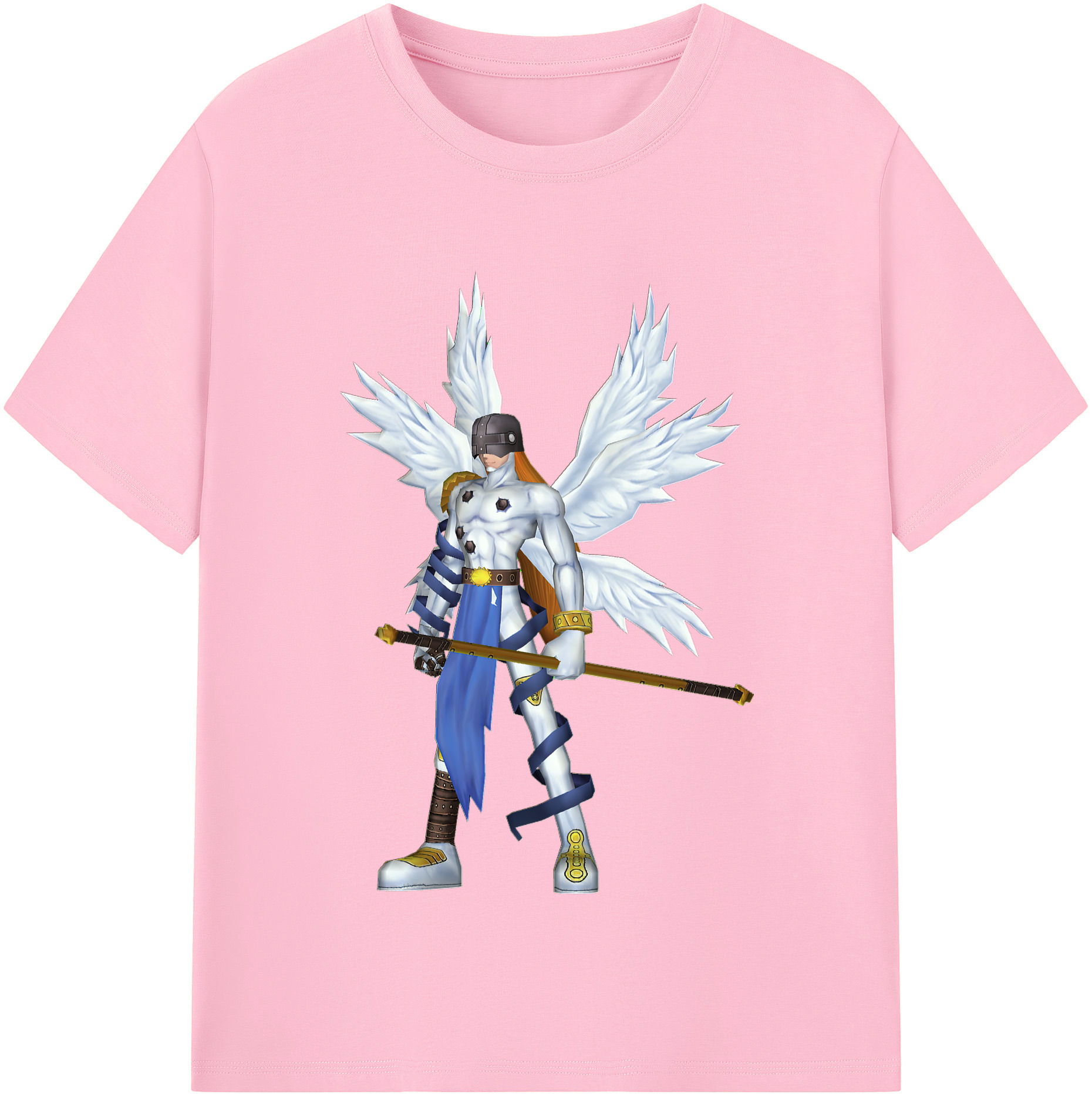 （画像用） Digimon デジタルモンスター/デジモン 綿100％半袖Tシャツ（フロントプリント）