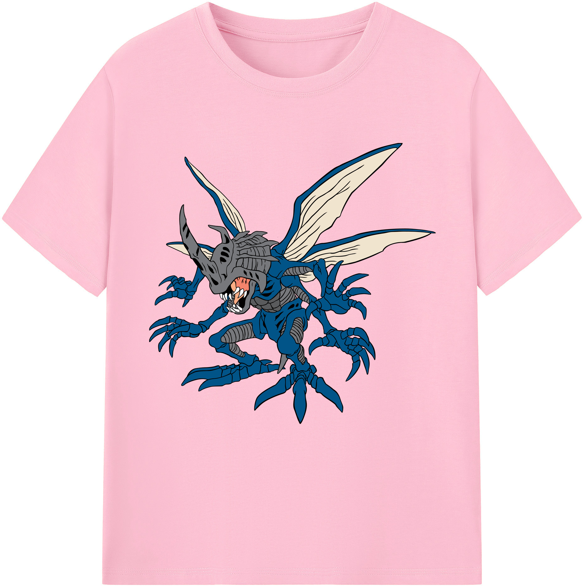 （画像用） Digimon デジタルモンスター/デジモン 綿100％半袖Tシャツ（フロントプリント）