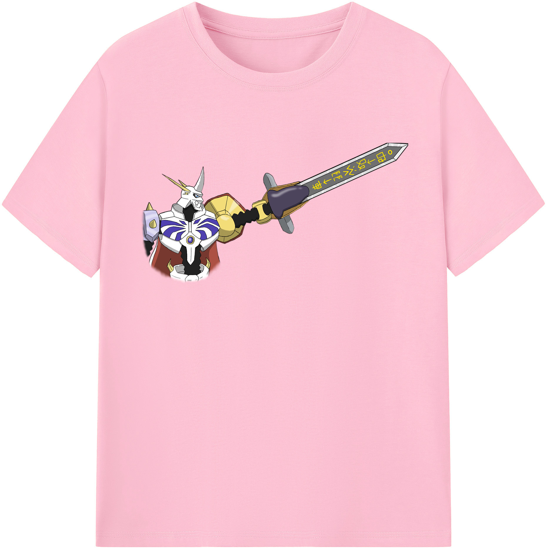 （画像用） Digimon デジタルモンスター/デジモン 綿100％半袖Tシャツ（フロントプリント）
